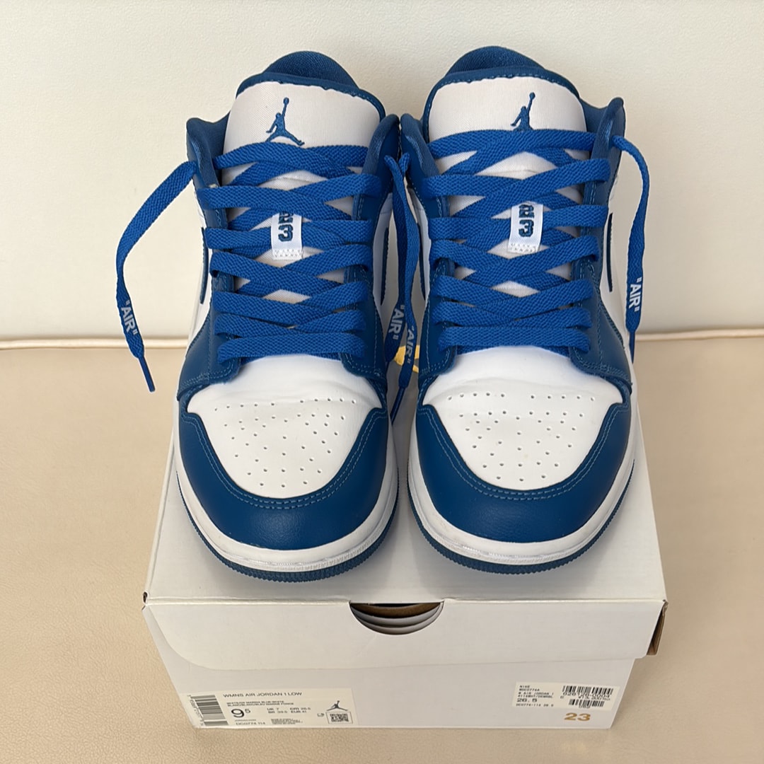 Nike Women's Air Jordan 1 Low "Marina Blue"