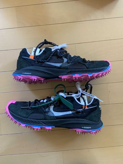 Off-White × Nike Women's Zoom Terra Kiger 5 "Black"