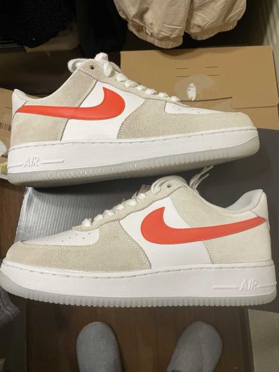 Nike Women's Air Force 1 Low First Use "Orange Swooshes"