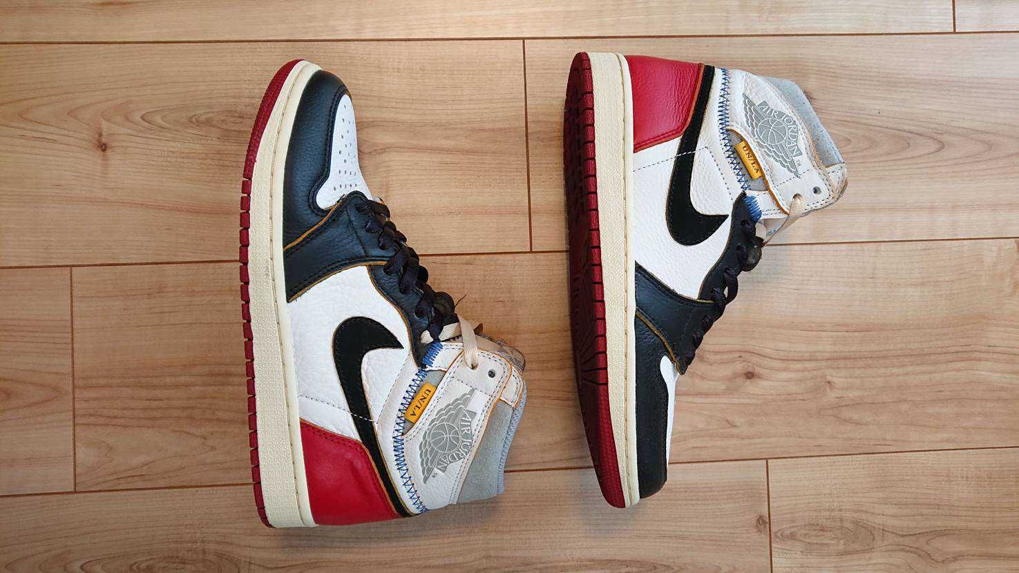 UNION × Nike Air Jordan 1 Retro High OG NRG "Varsity Red/Wolf Grey"