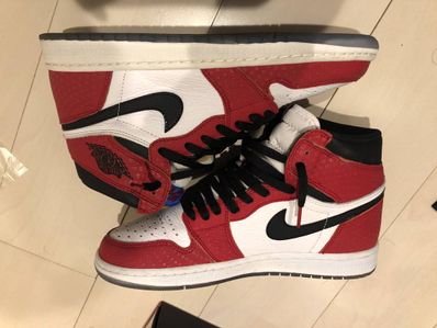 Spiderman × Nike Air Jordan 1 Origin Story "Gym Red/White/Photo Blue/Black"