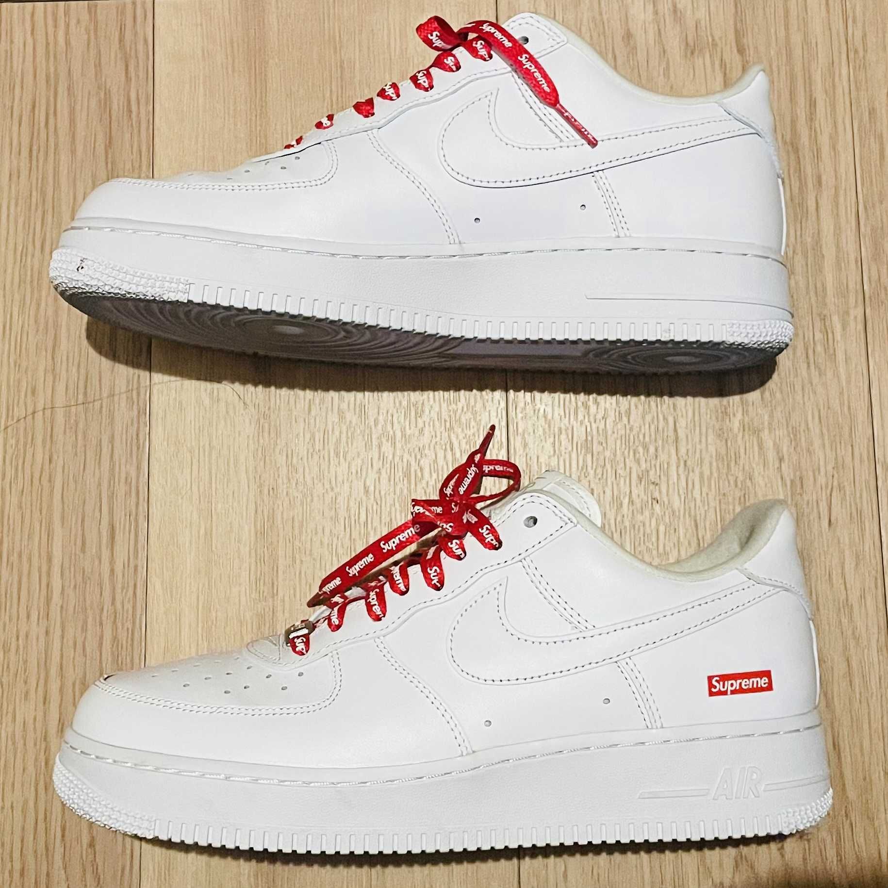 Supreme × Nike Air Force 1 Low "White"