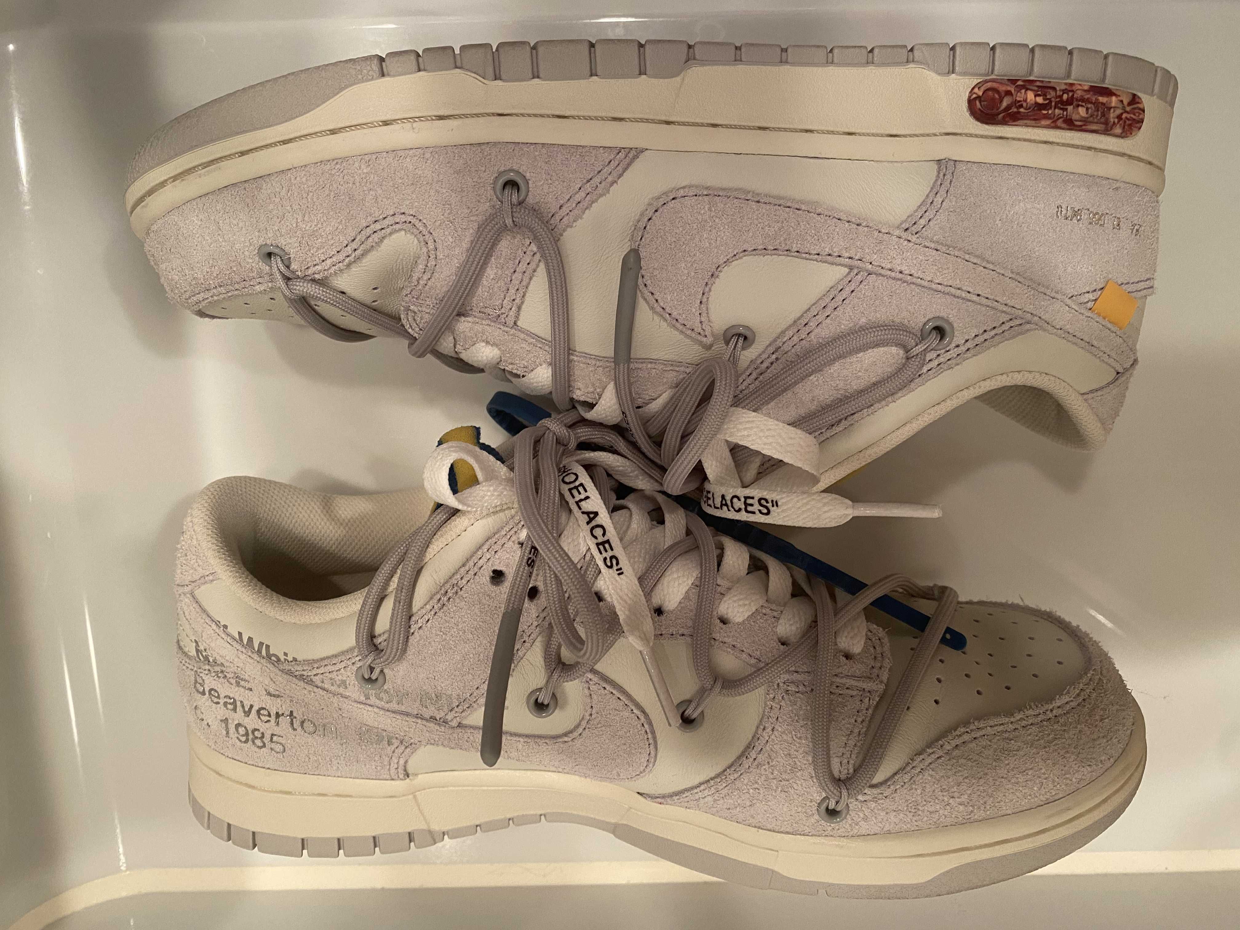 Off-White × Nike Dunk Low 1 of 50 "Lot.19"
