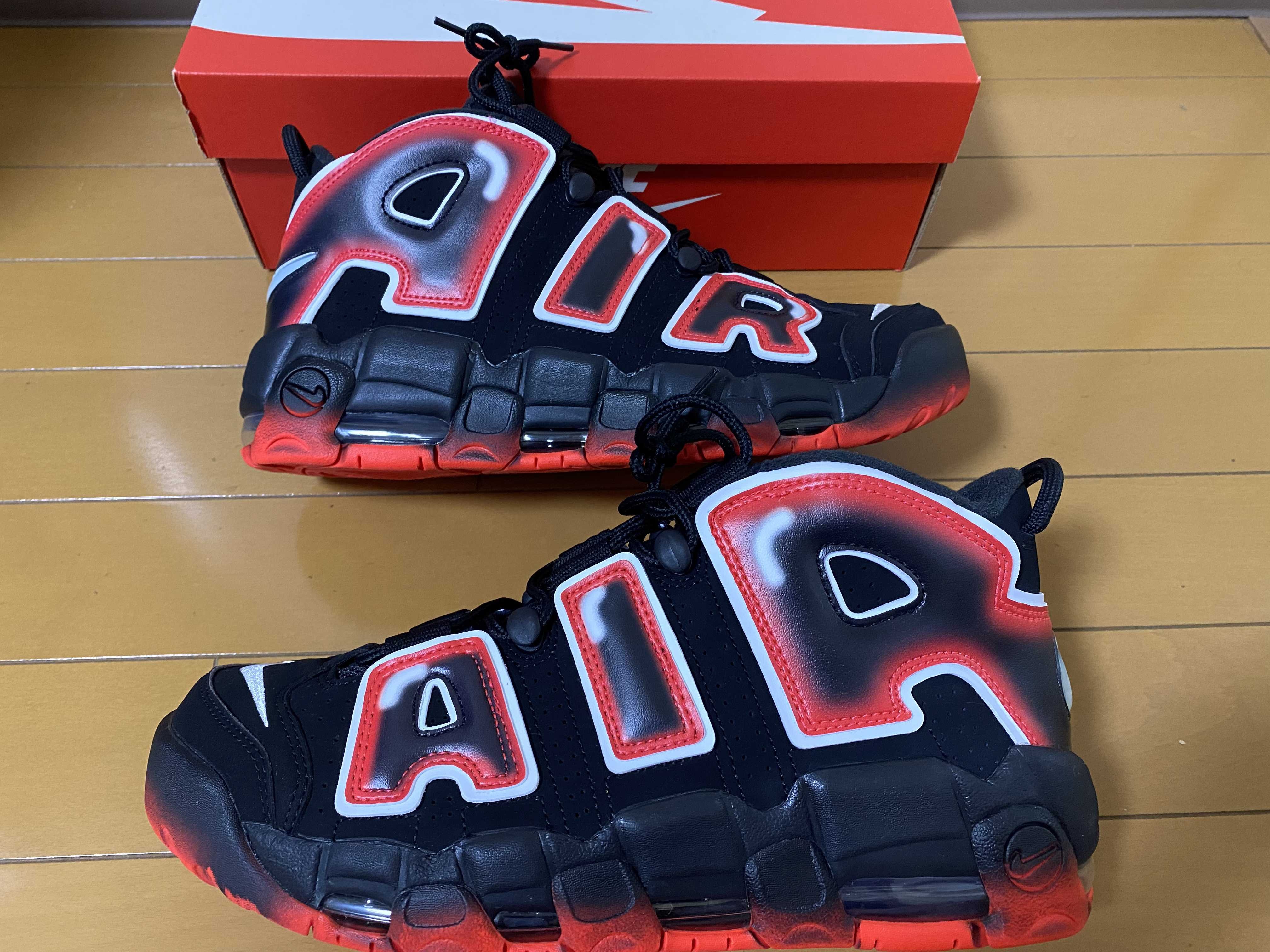 NIKE AIR MORE UPTEMPO "LASER CRIMSON"
