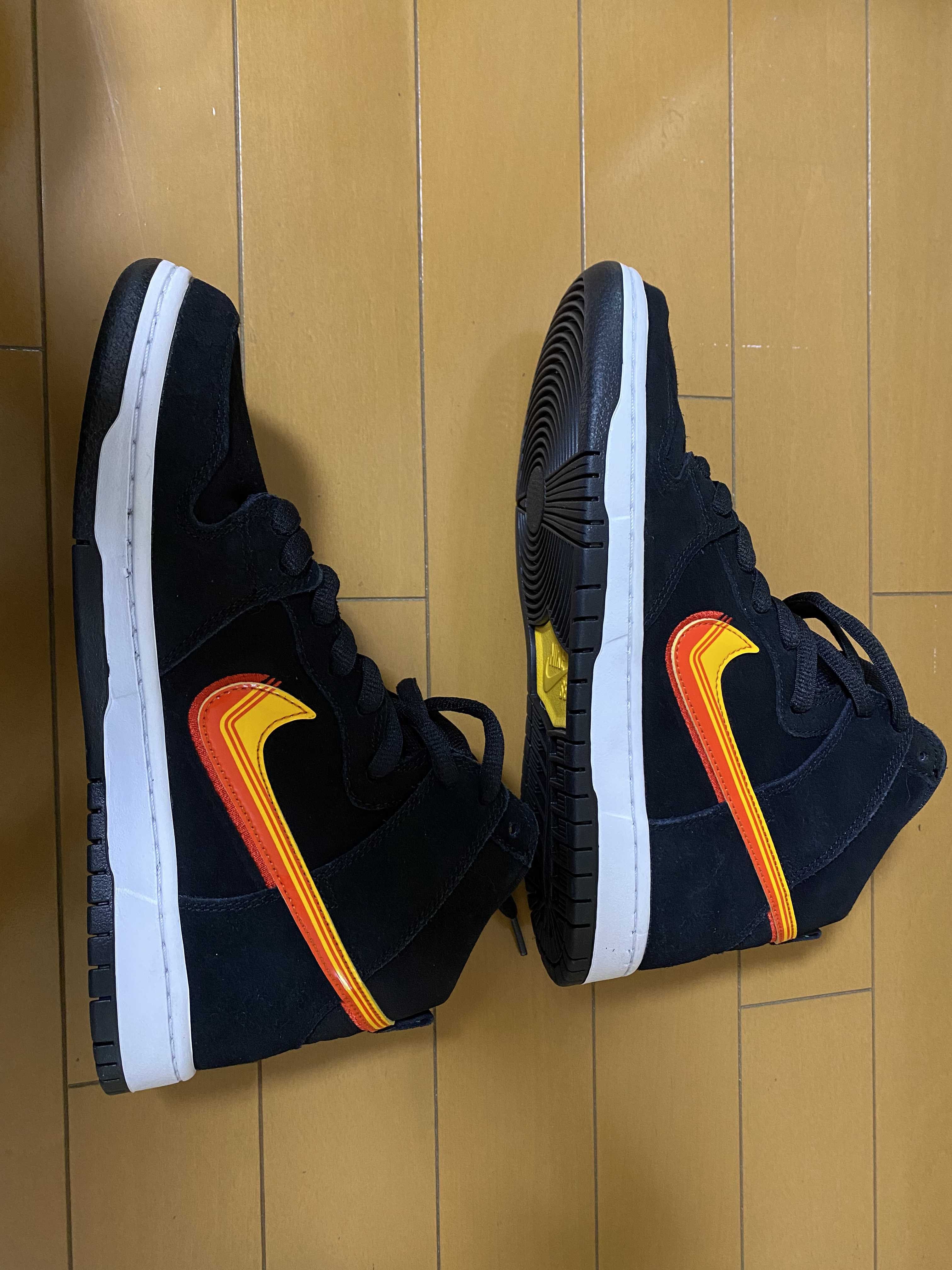 Nike SB Dunk High Pro "Black/Team Orange"