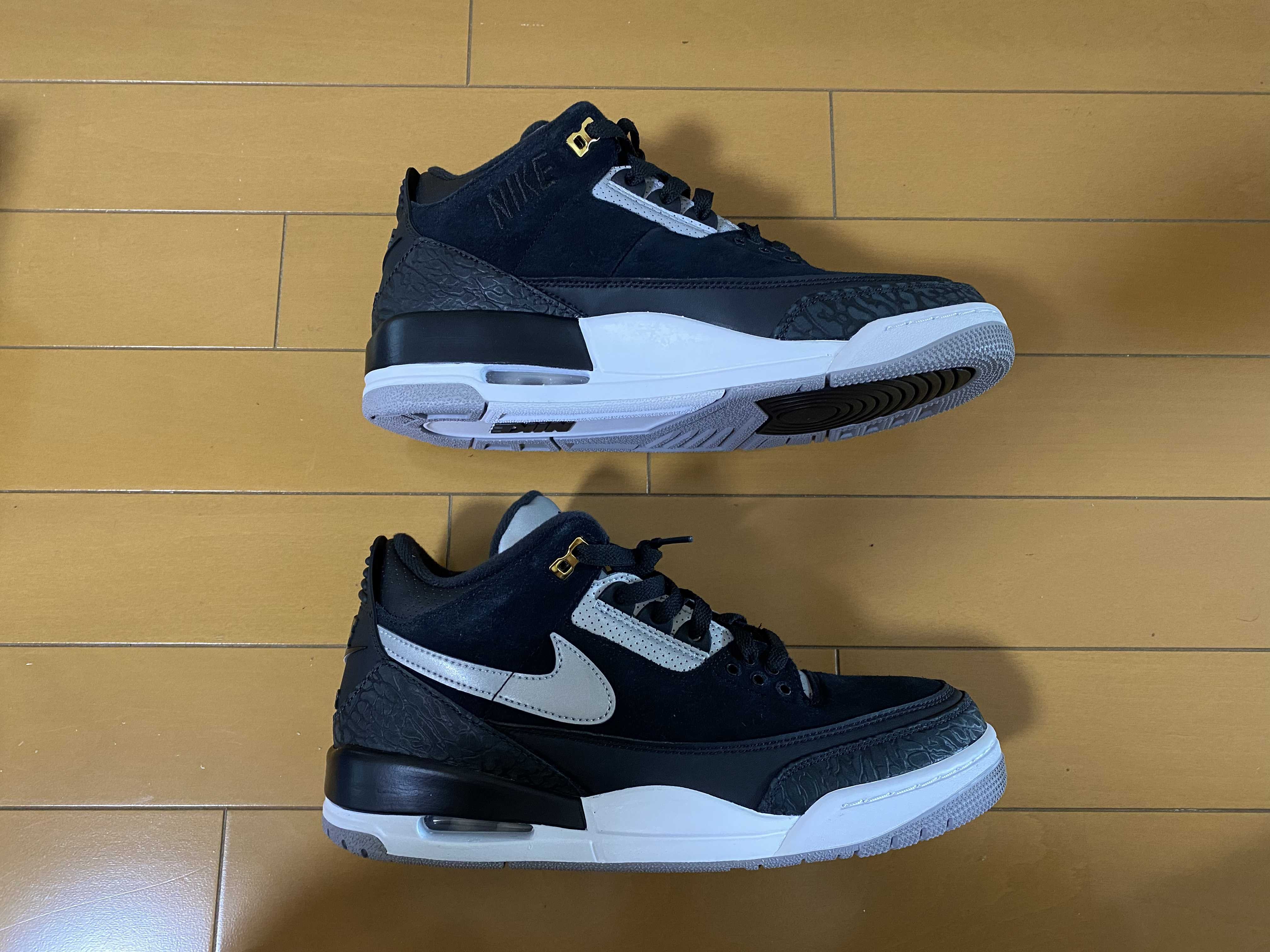 Nike Air Jordan 3 Retro Tinker "Black/Cement Grey"