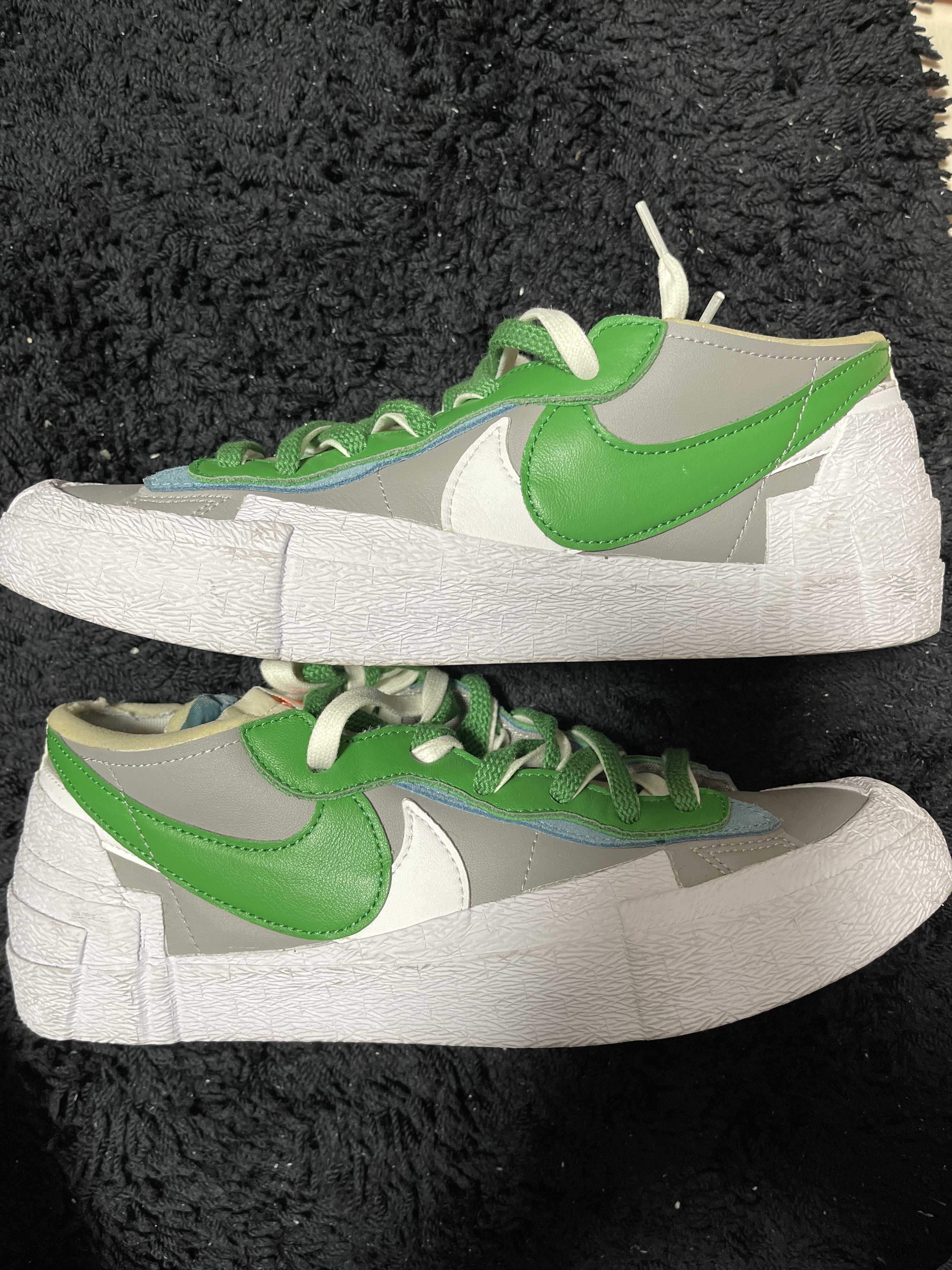 sacai × Nike Blazer Low "Classic Green"