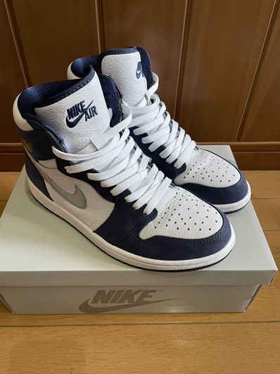 Nike Air Jordan 1 High OG CO.JP "White/Midnight Navy" (2020)(ブリーフケースなし)