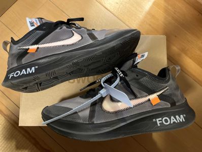Off-White × Nike Zoom Fly "Black"