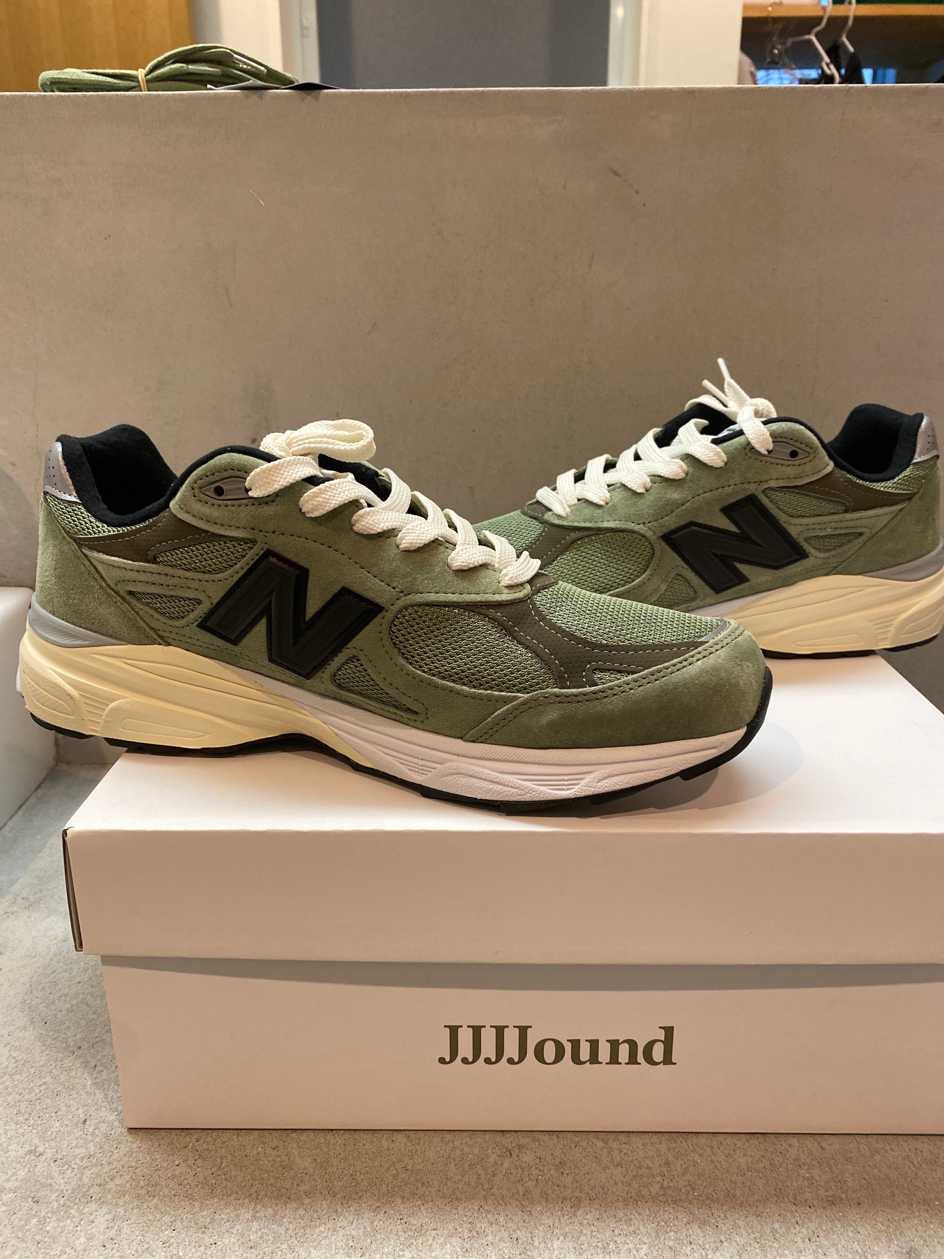 JJJJound × New Balance 990V3 "Green"