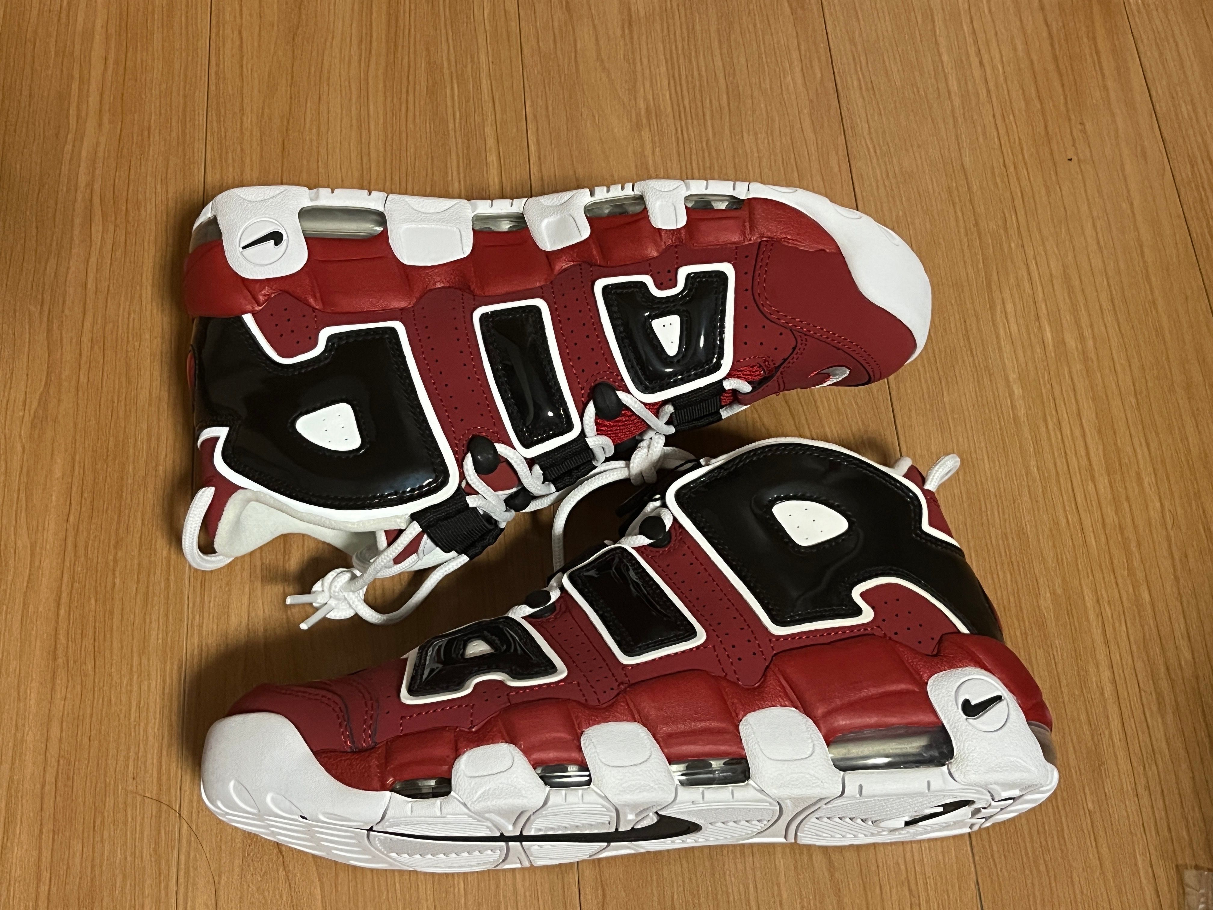 Nike Air More Uptempo ’96 "Black and Varsity Red" (2021)