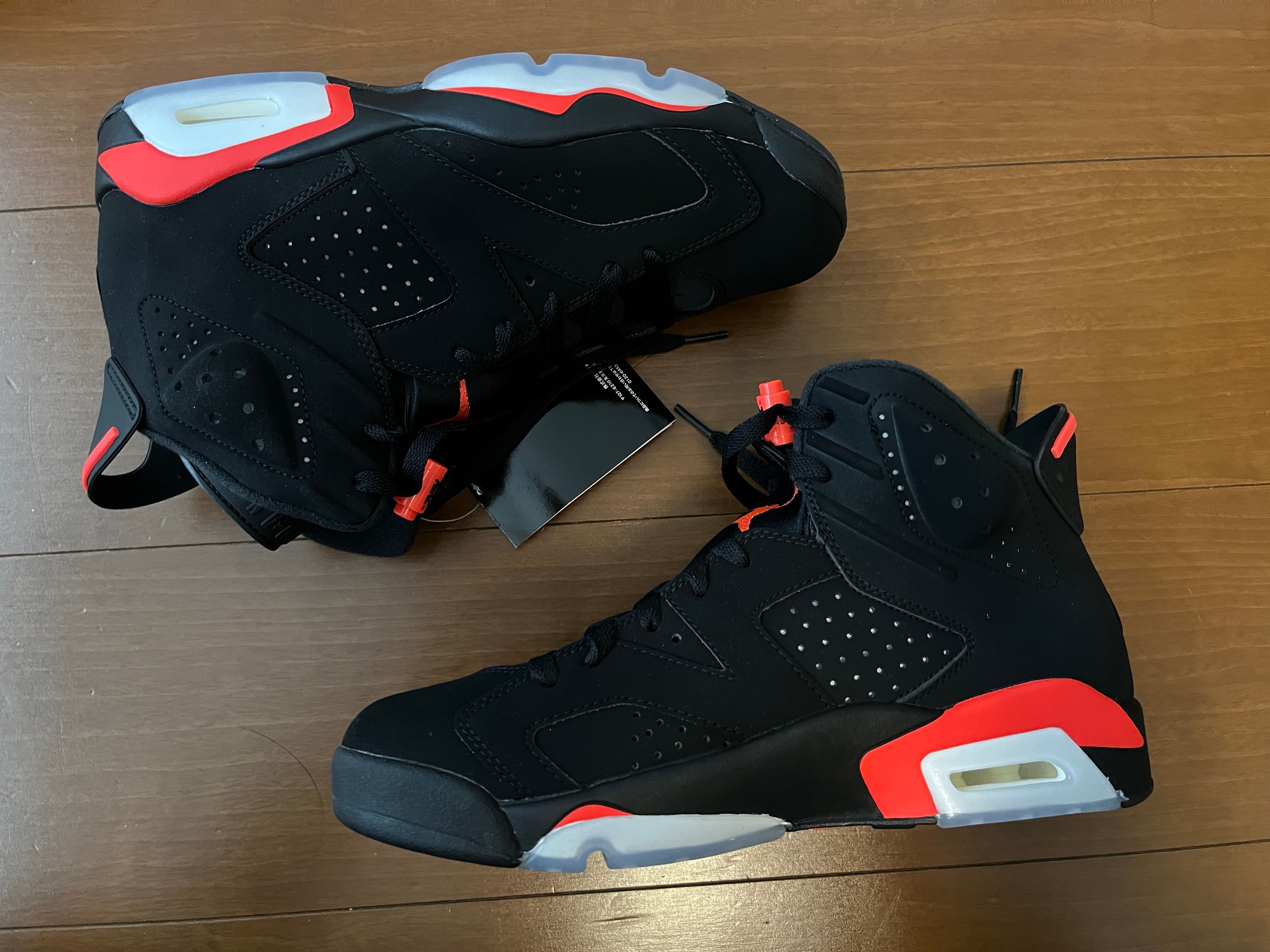 Nike Air Jordan 6 Retro OG "Black/Infrared"