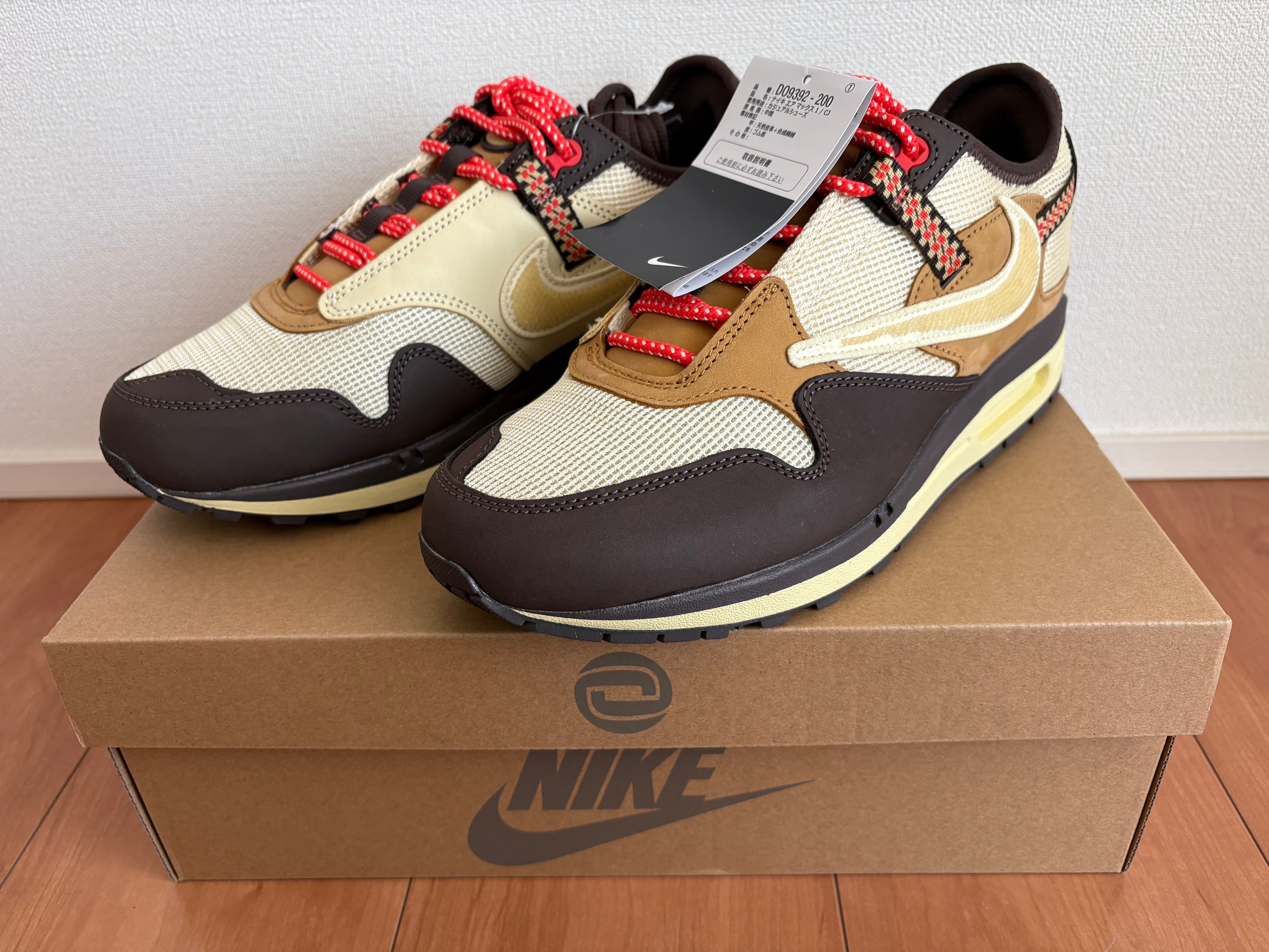 Travis Scott × Nike Air Max 1 "CACT.US Brown"