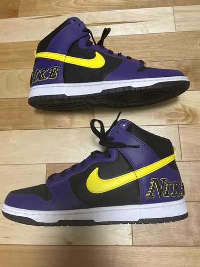 Nike Dunk High EMB "Lakers"