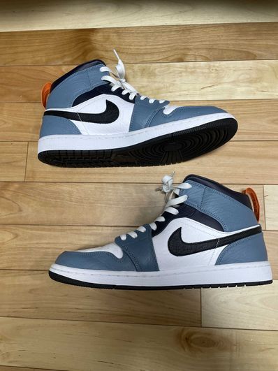 FACETASM × Nike Air Jordan 1 Mid "White/Navy"