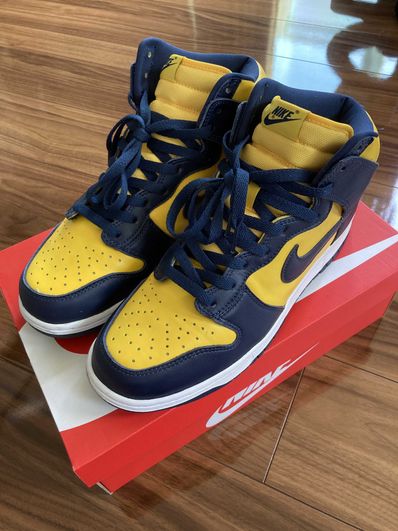 Nike Dunk High "Michigan"