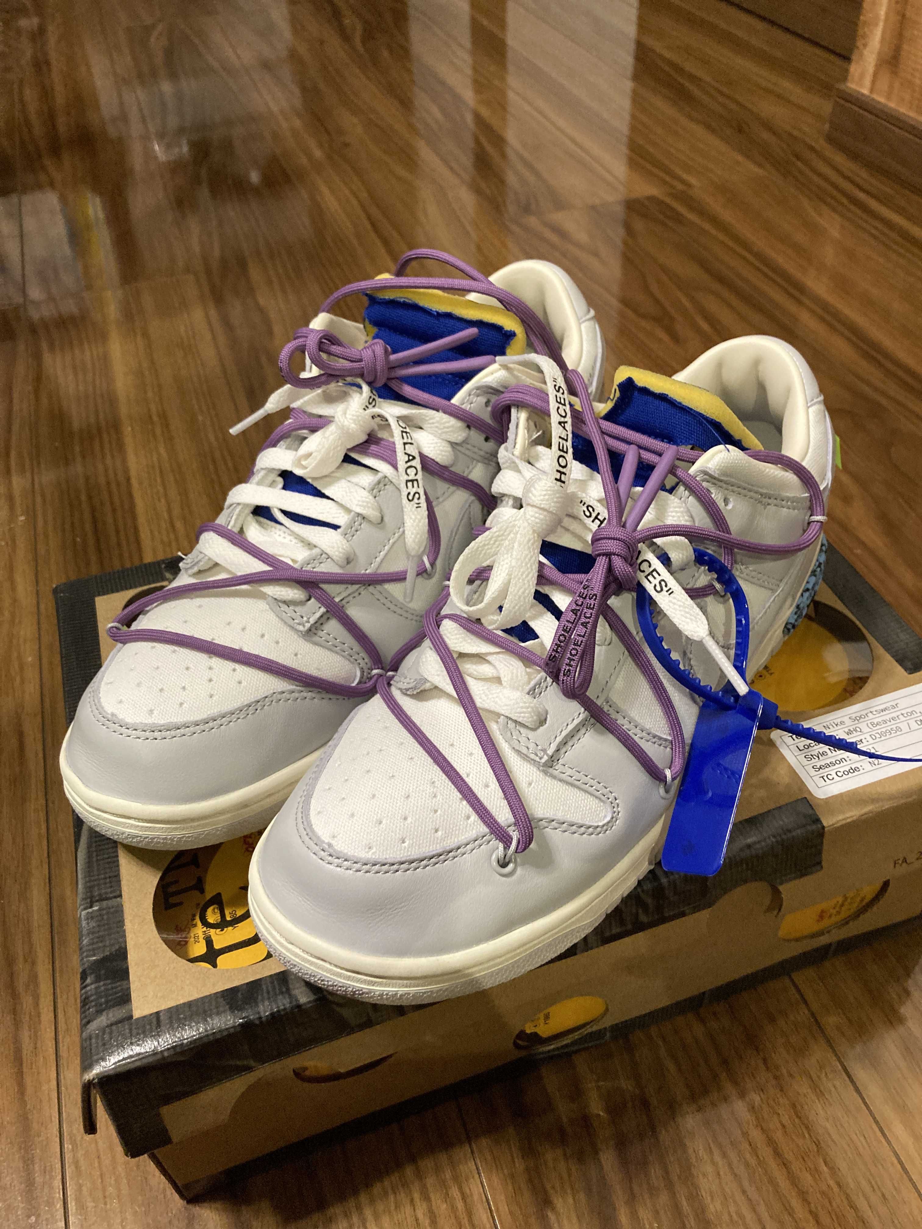 Off-White × Nike Dunk Low 1 of 50 "Lot.48" 