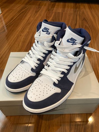 Nike Air Jordan 1 High OG CO.JP "White/Midnight Navy" (2020)(ブリーフケースなし)