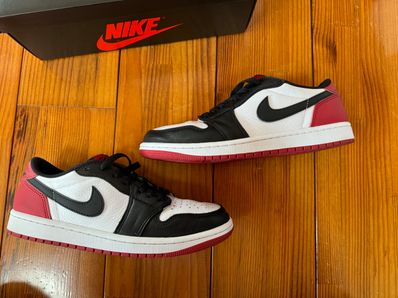 Nike Air Jordan 1 Retro Low OG "Black Toe"