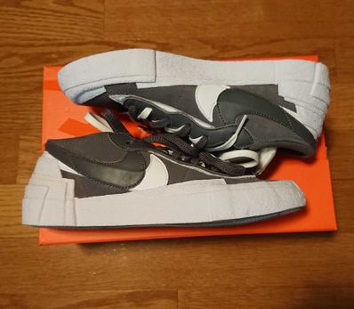 Sacai × Nike Blazer Low "Iron Grey"