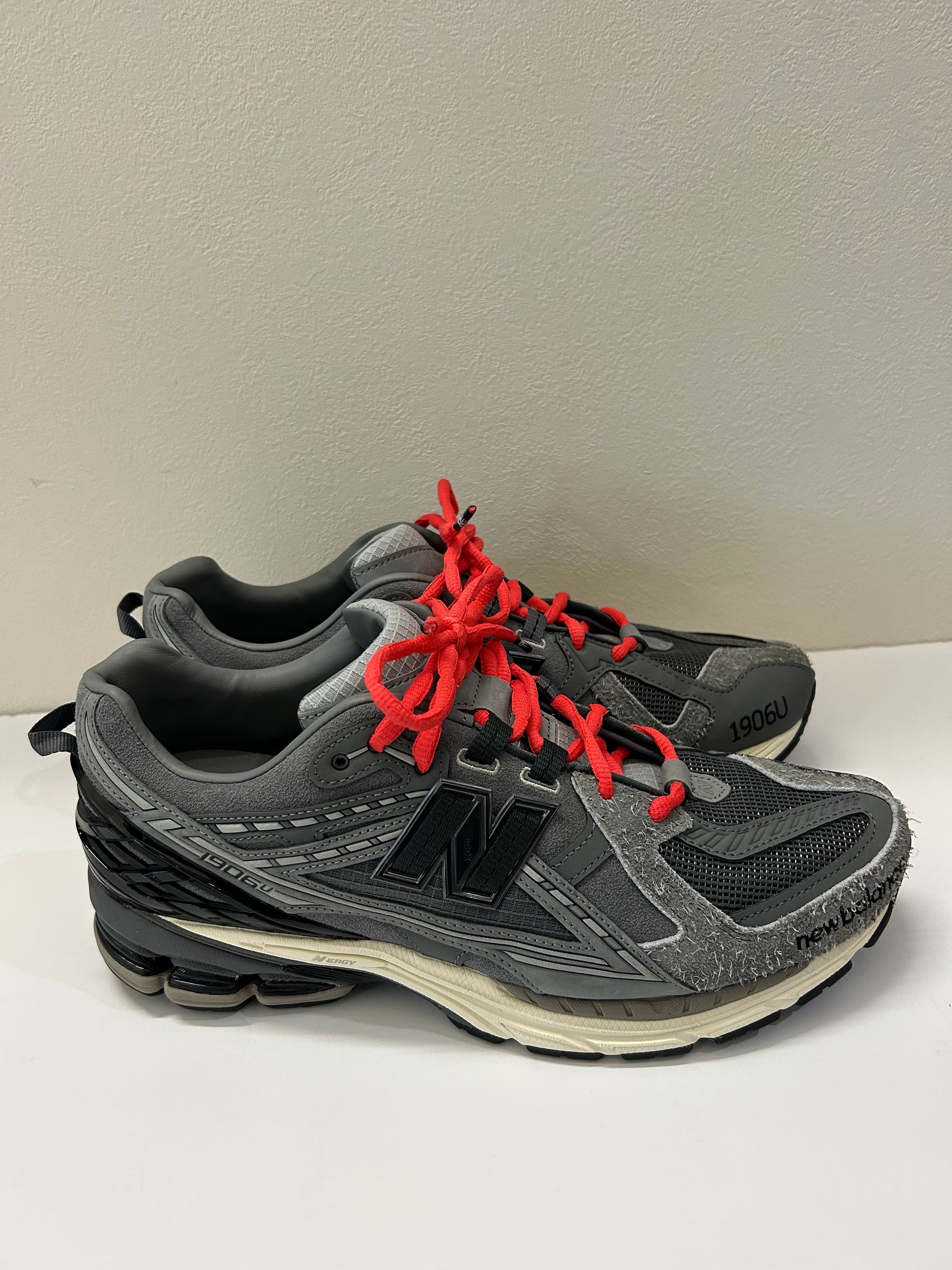 N.HOOLYWOOD TEST Product Exchange Service × INVINCIBLE × New Balance 1906U "Grey/Charcoal/Orange"