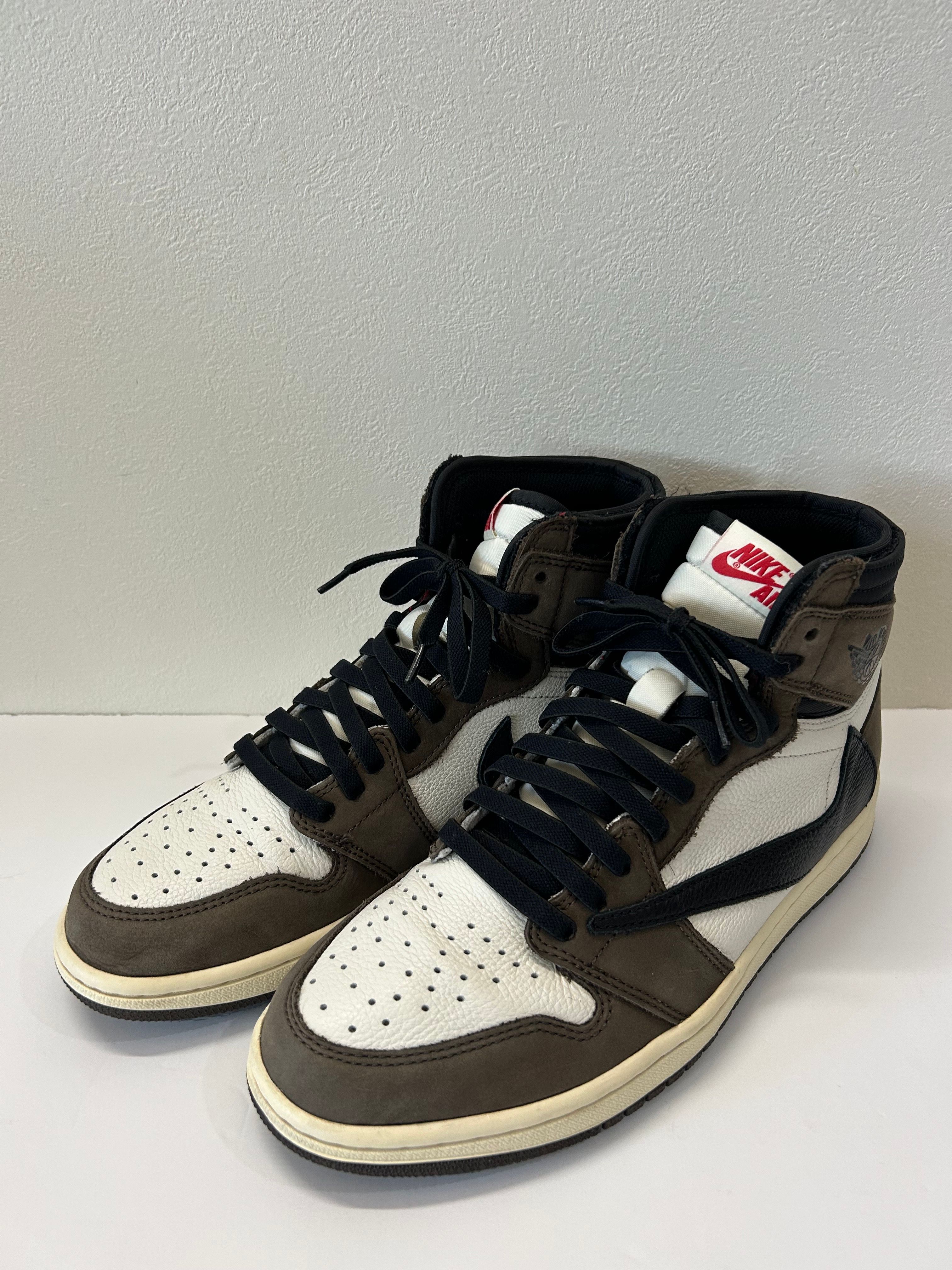 Travis Scott × Nike Air Jordan 1 Retro High OG TS SP "Sail/Dark Mocha"