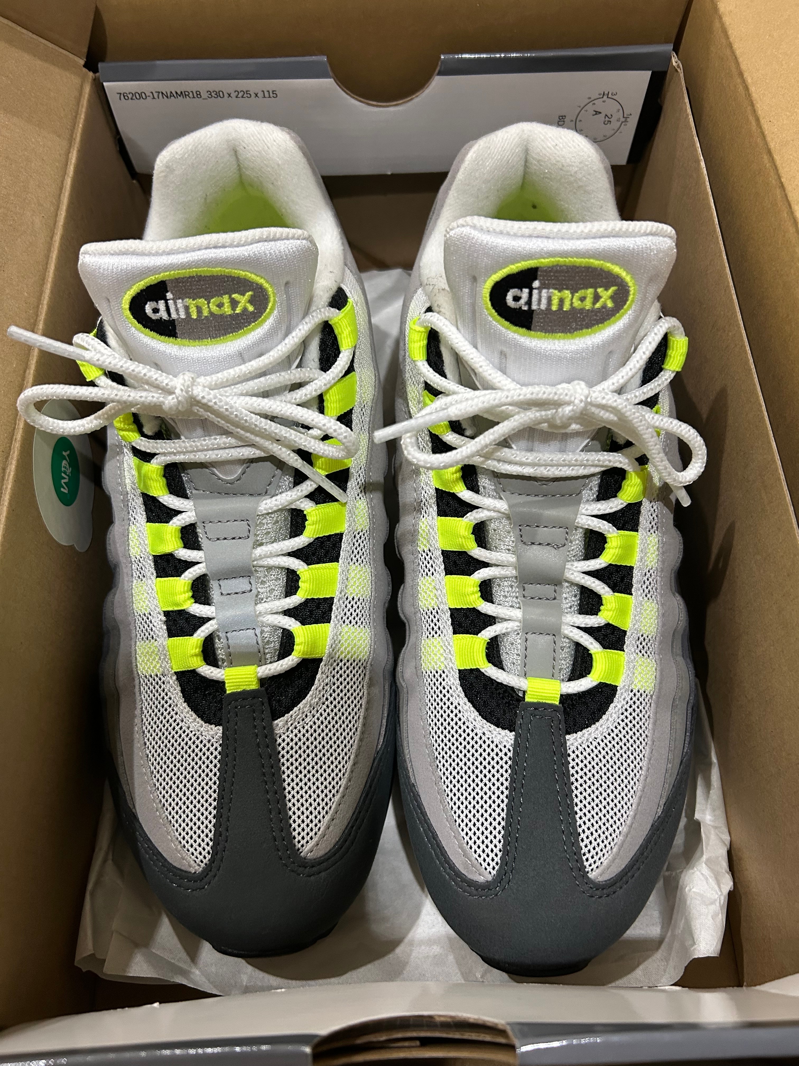 Nike Air Max 95 OG Big Bubble "Neon Yellow" (2025/2026)