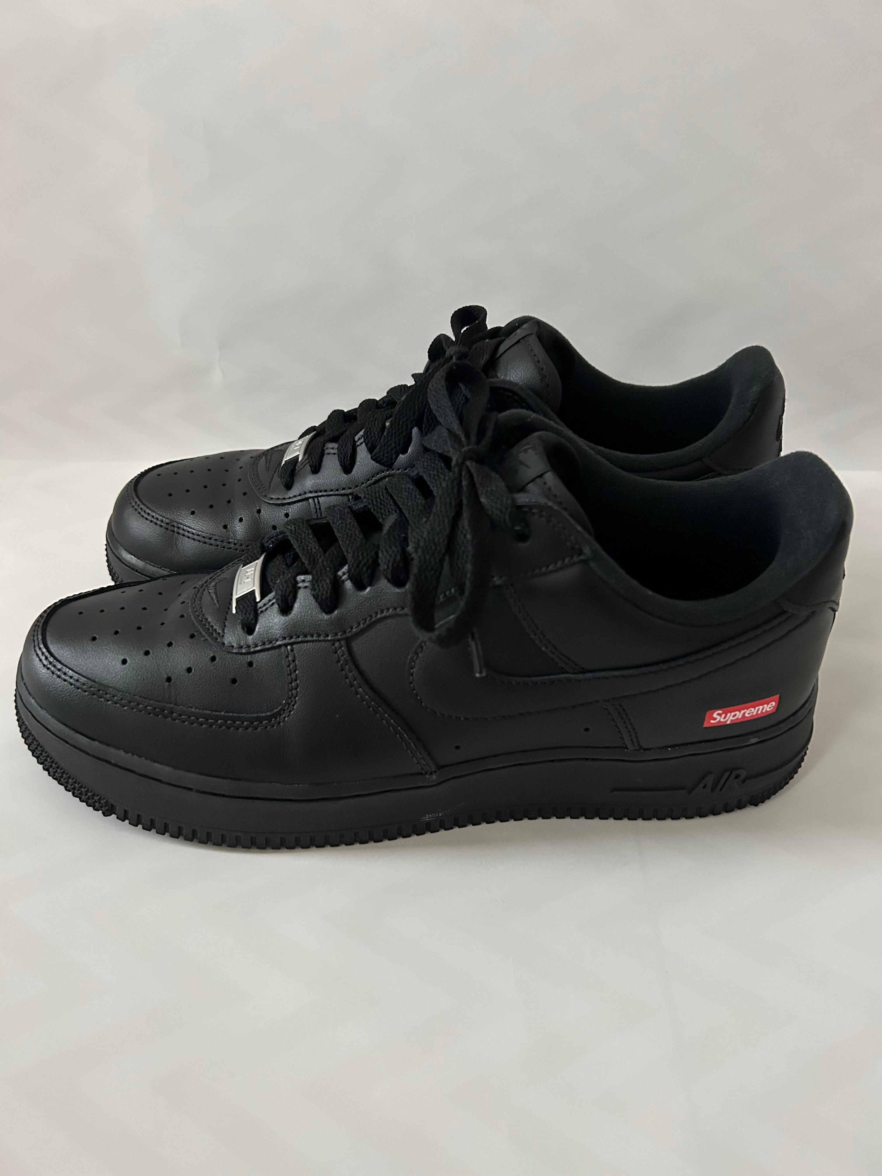 Supreme × Nike Air Force 1 Low "Black"