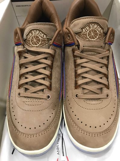 Two 18 × Nike Air Jordan 2 Low "Tan"