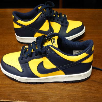 NIKE GS DUNK LOW "MICHIGAN"