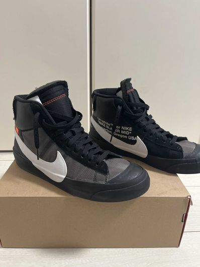Off-White × Nike Blazer Studio Mid "Grim Reaper"