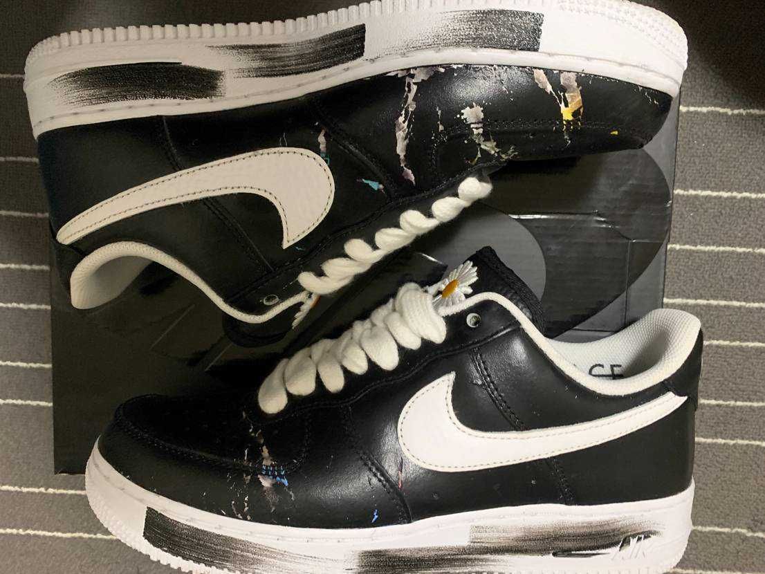 PEACEMINUSONE × Nike Air Force 1 Low Para Noise "Black" / G-DRAGON