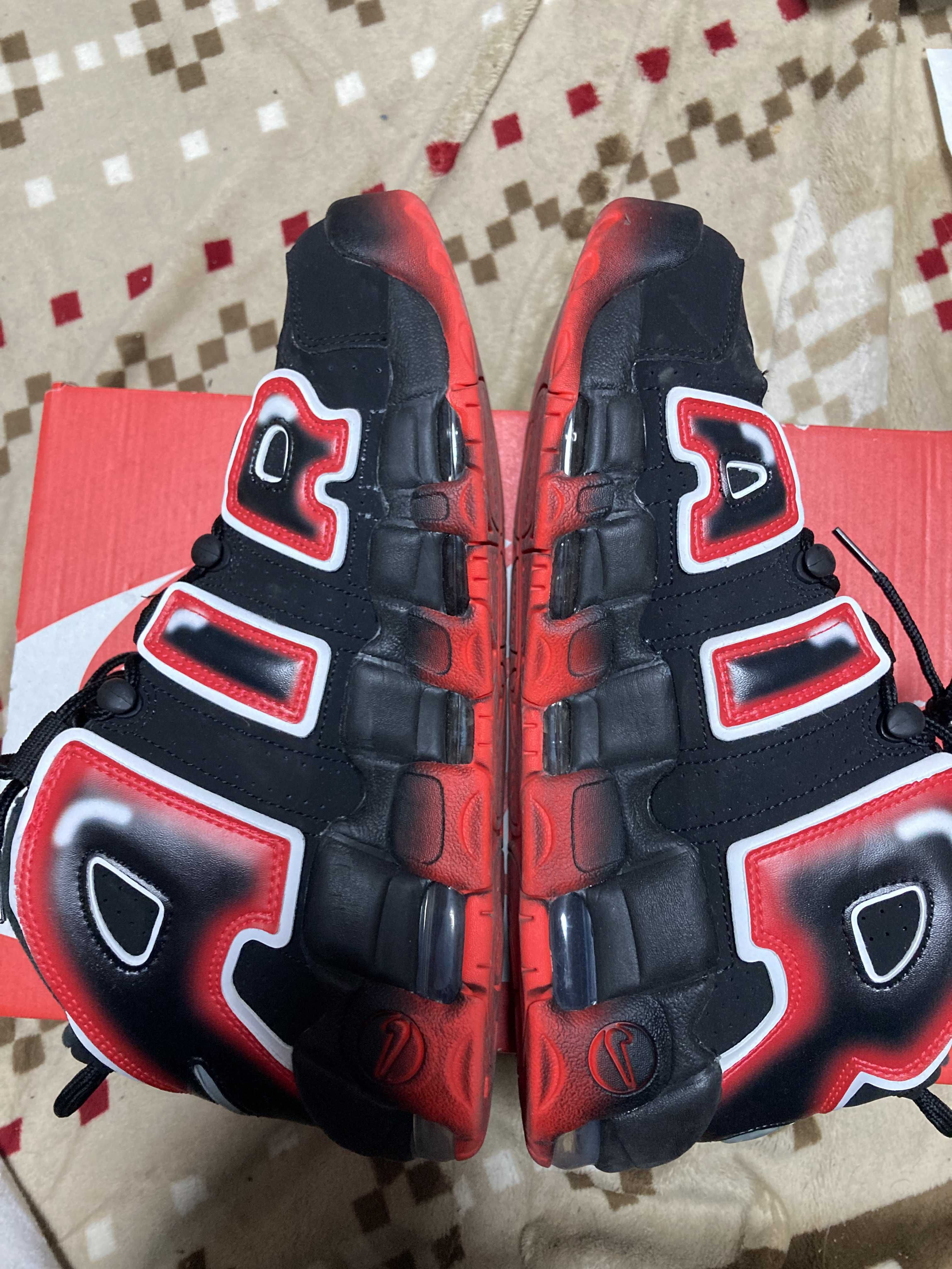 NIKE AIR MORE UPTEMPO "LASER CRIMSON"