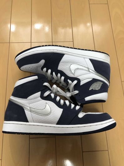 Nike Air Jordan 1 High OG CO.JP "White/Midnight Navy" (2020)(ブリーフケースなし)