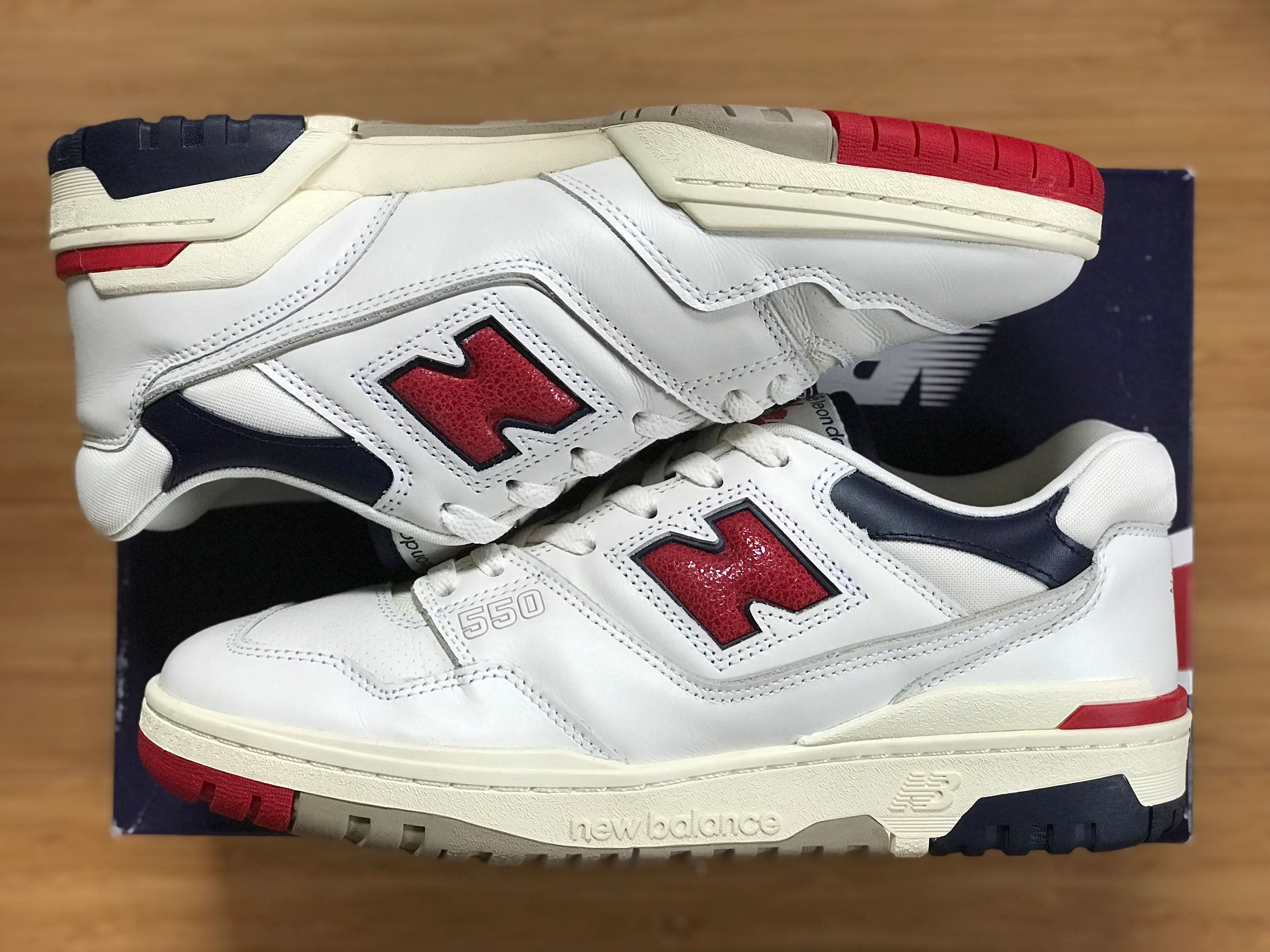 Aime Leon Dore × New Balance 550 "Red"