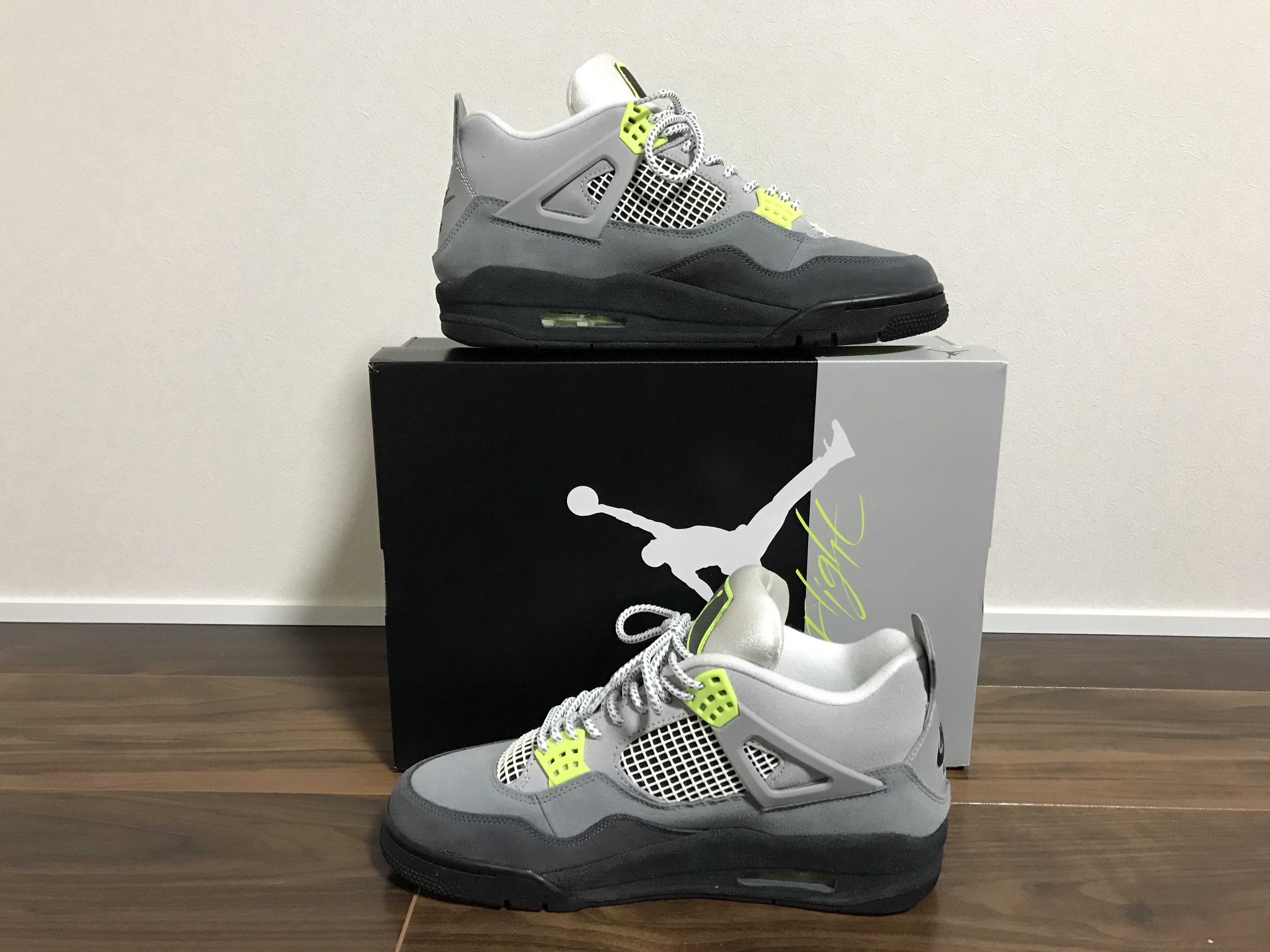 NIKE AIR JORDAN 4 RETRO LE "NEON"