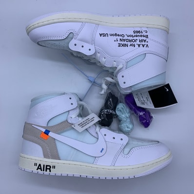 Virgil Abloh Archive (V.A.A.) × Nike Air Jordan 1 Retro High OG "Alaska"
