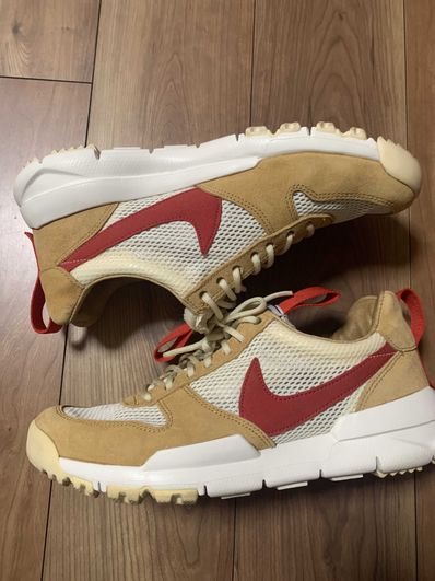 Tom Sachs × Nike Mars Yard 2.0 "Natural/Sport Red-Maple"