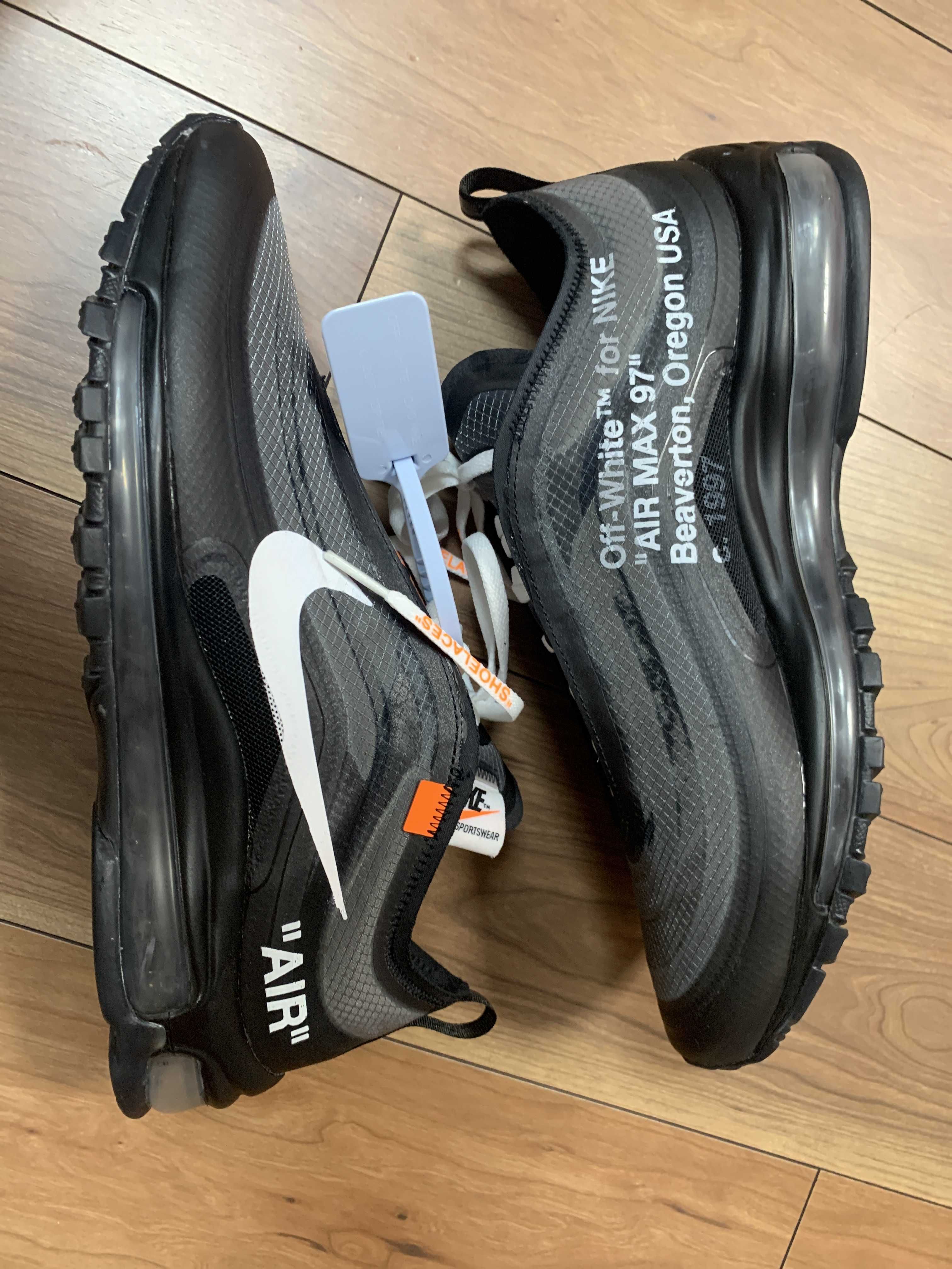 Off-White × Nike Air Max 97 "black"