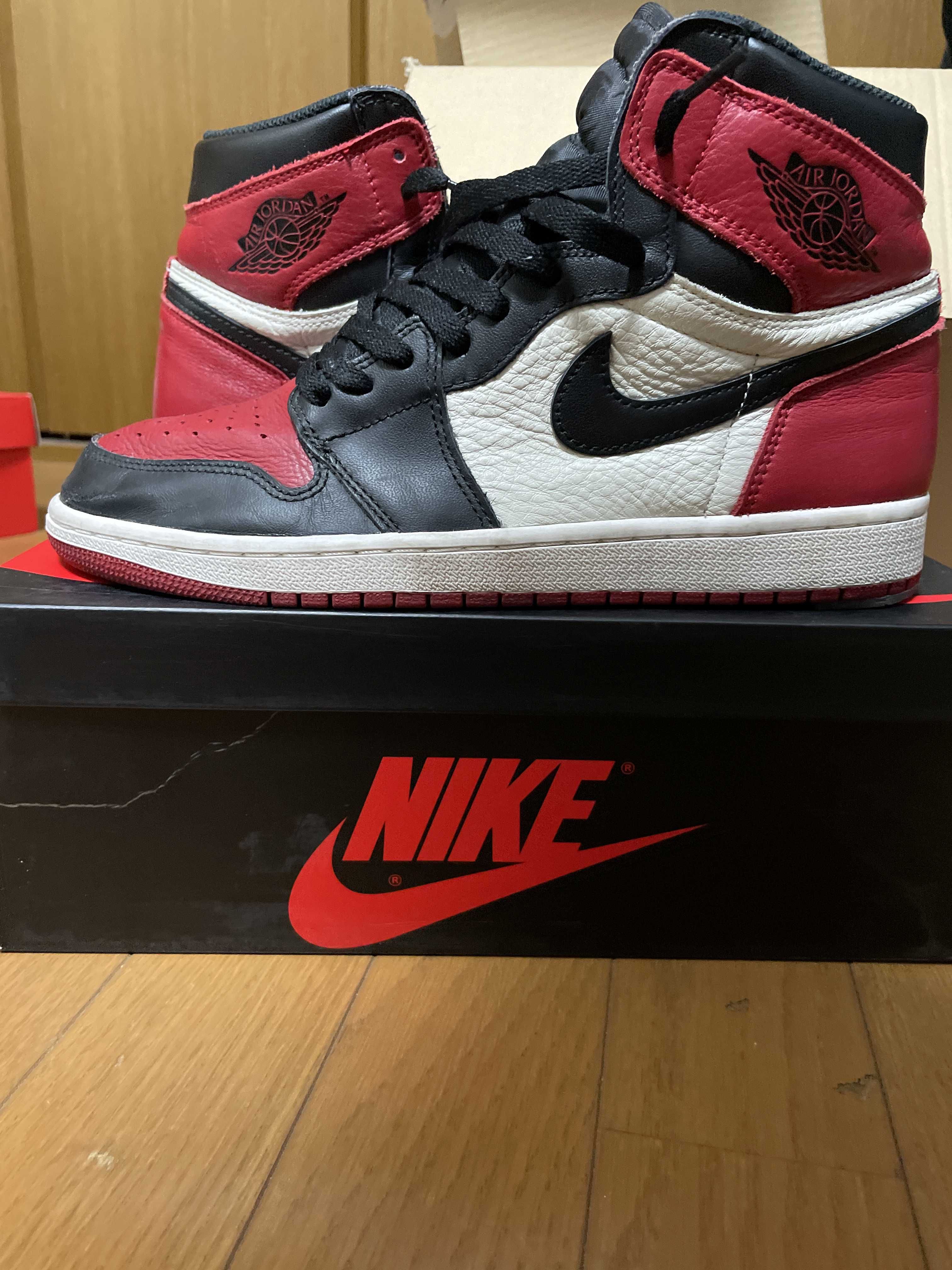 Nike Air Jordan 1 Retro High OG "Bred Toe"