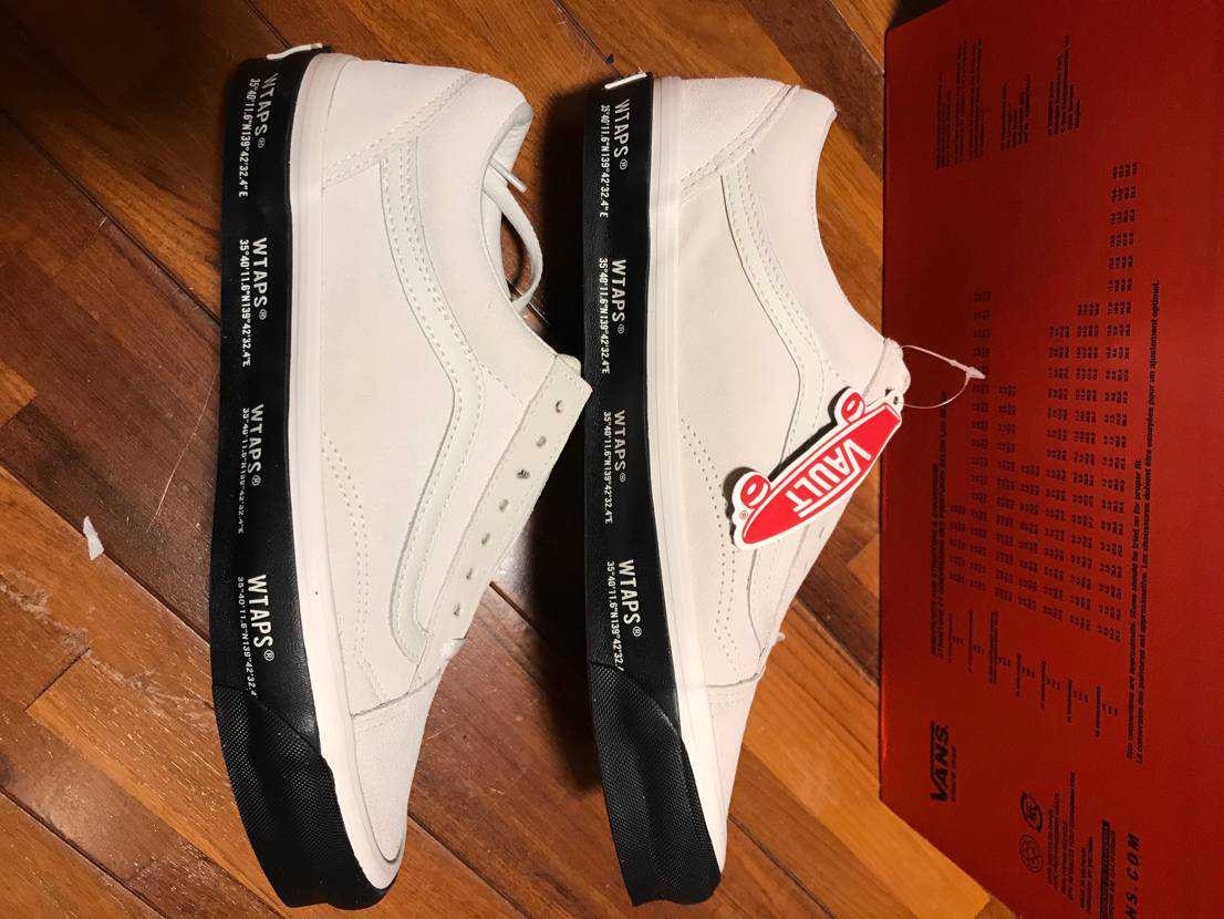WTAPS × Vans OG Old Skool LX "White"