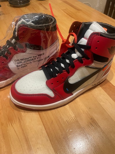 Off-White × Nike Air Jordan 1 Retro High The Ten "Chicago"