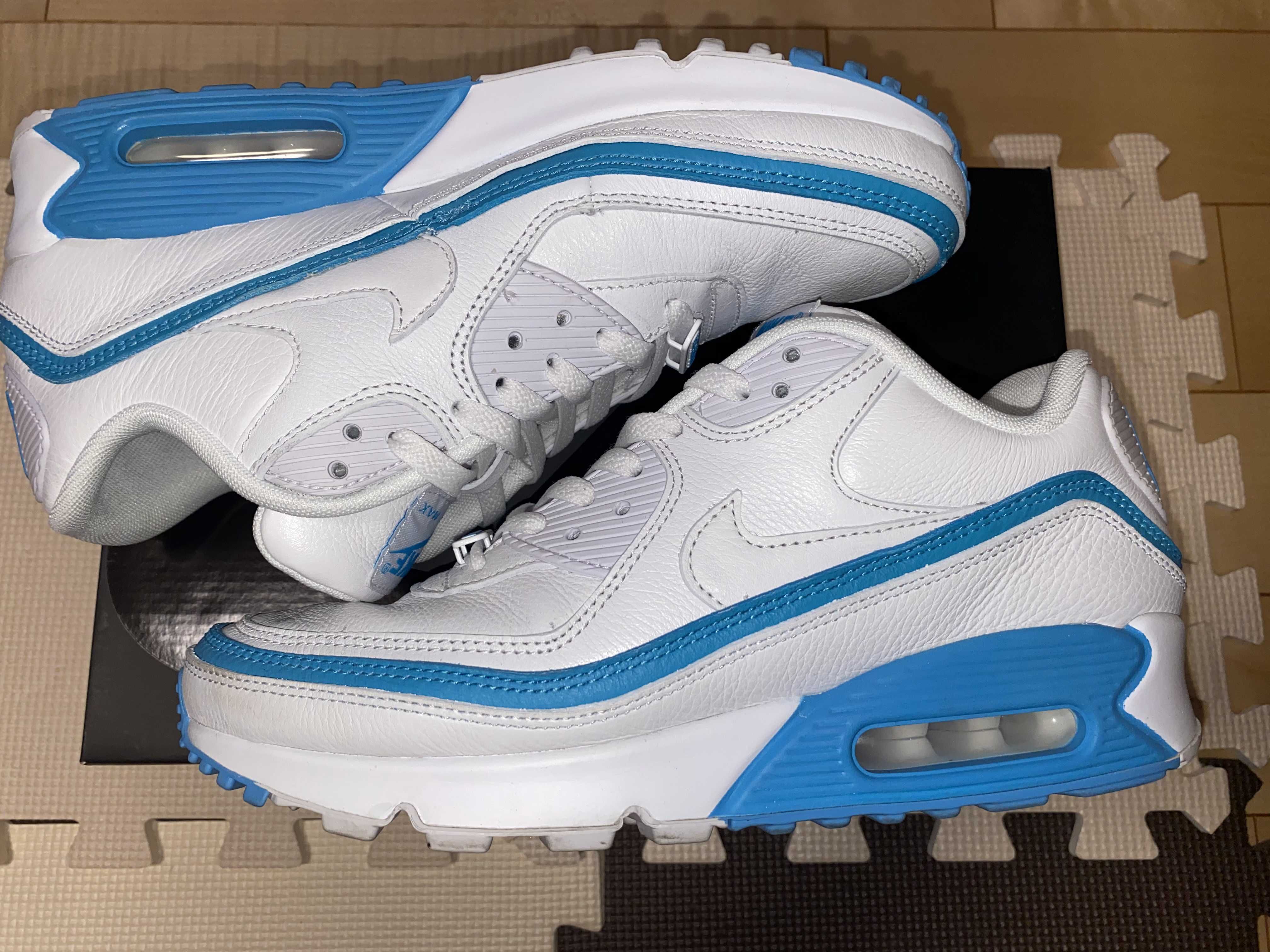 UNDEFEATED × Nike Air Max 90 "White/Blue"