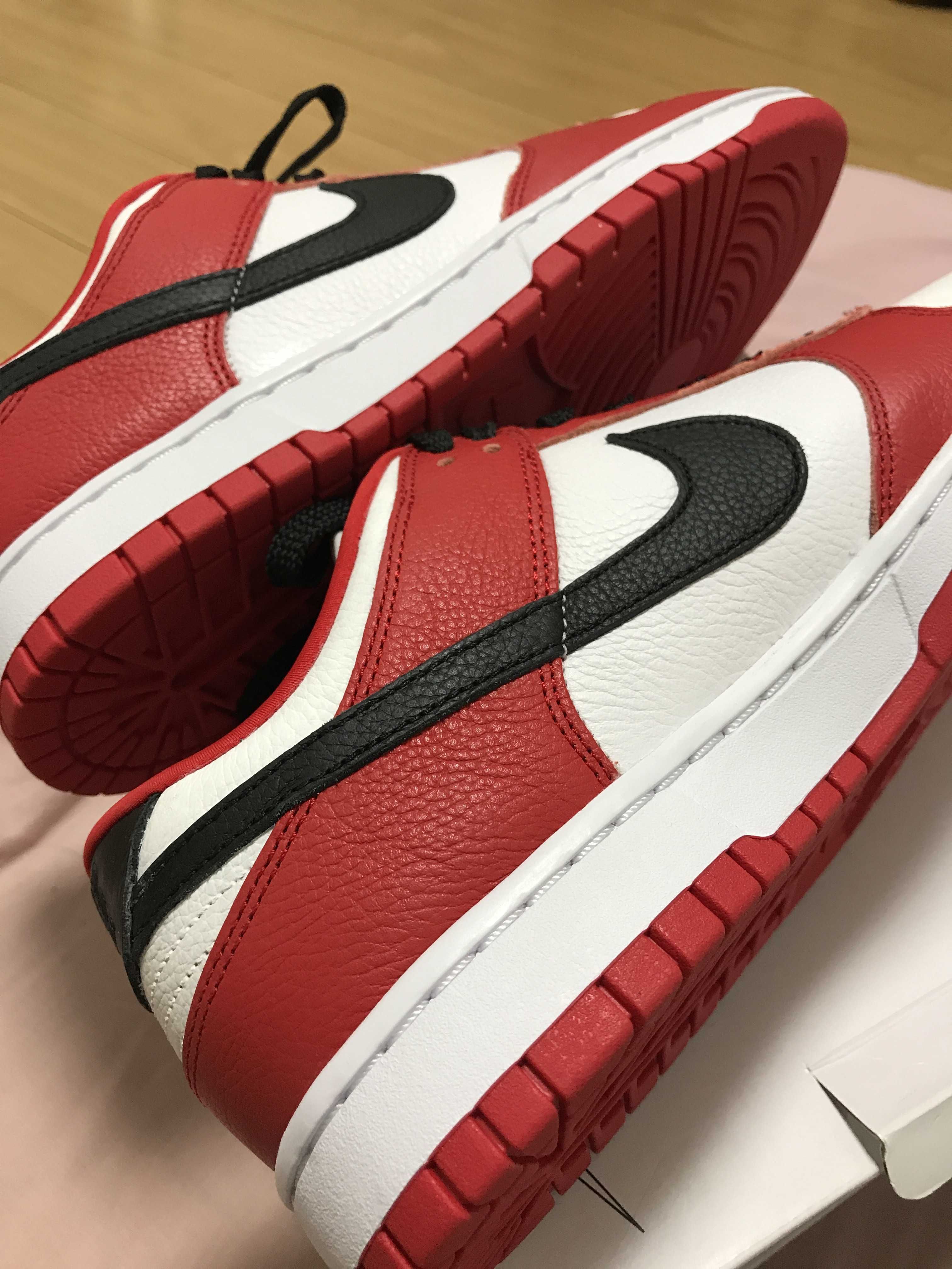 Nike SB Dunk Low Pro "J-Pack Chicago/Varsity Red and White"