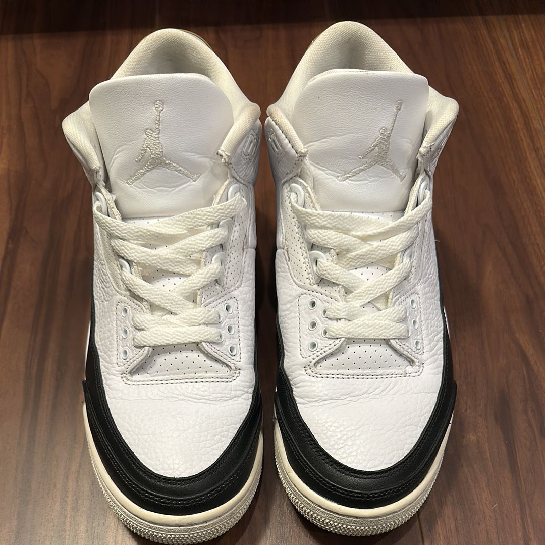 Fragment × Nike Air Jordan 3 "White/Black"