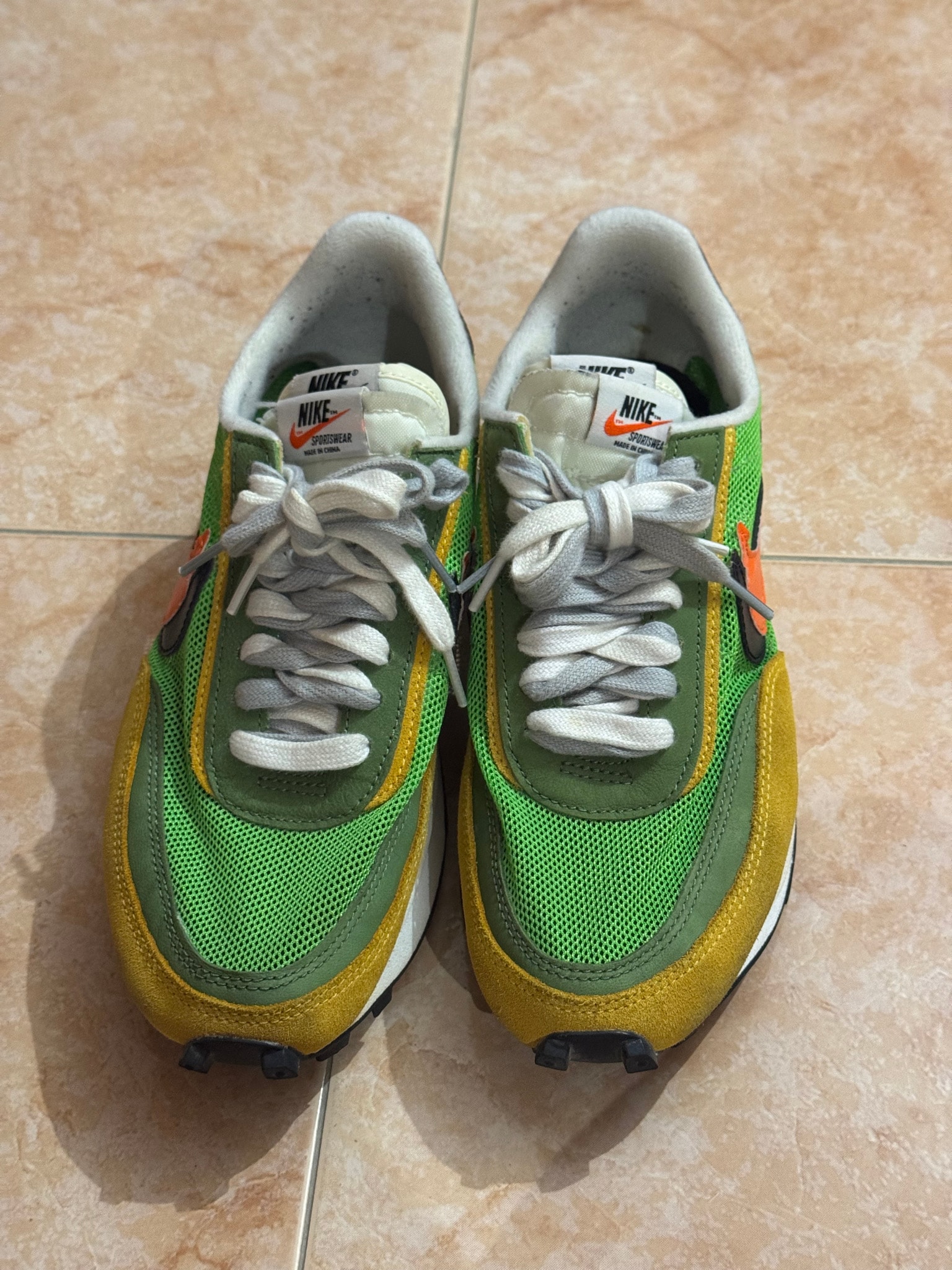 sacai × Nike LDV Waffle "Green"