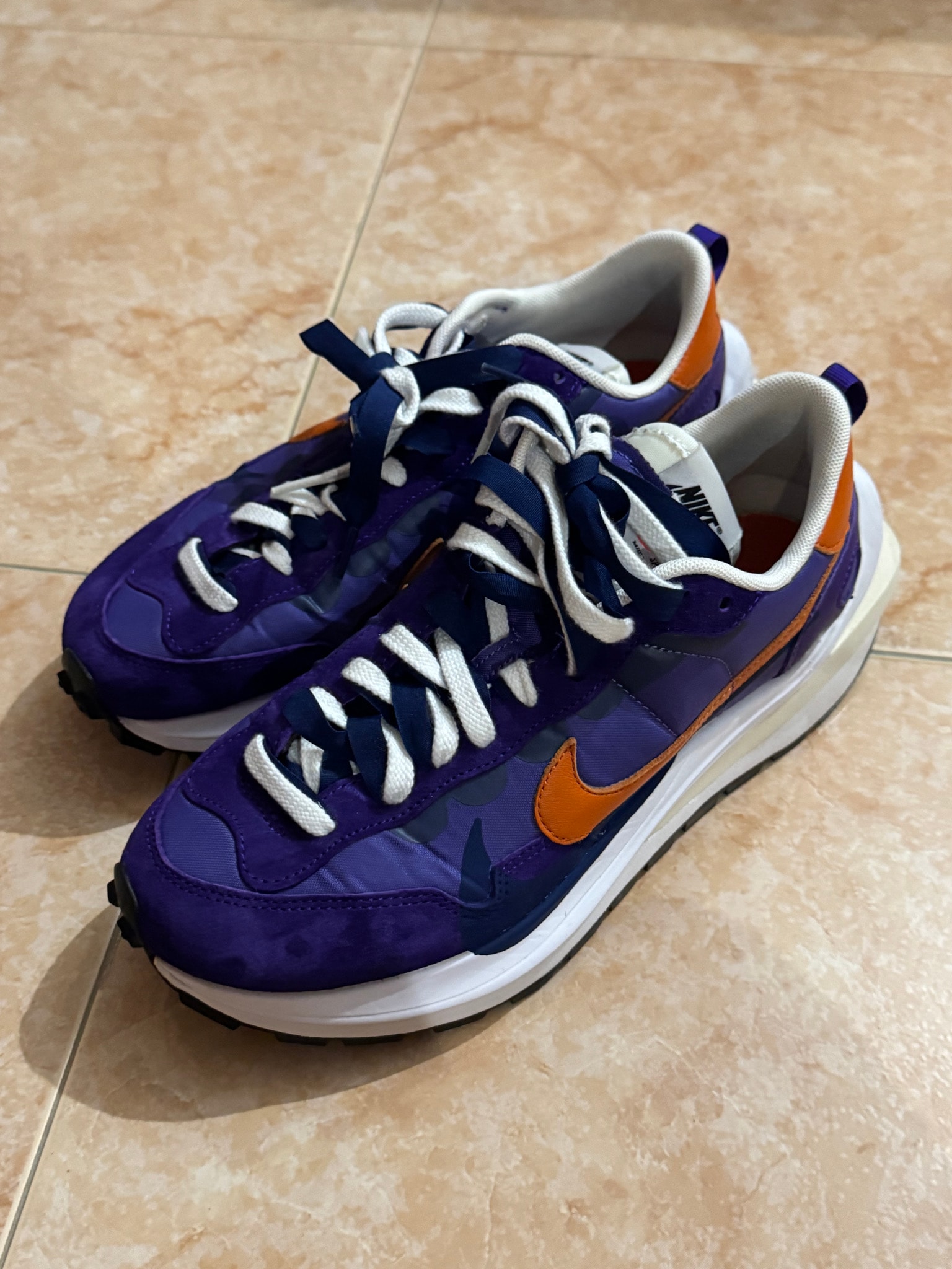 sacai × Nike Vapor Waffle "Dark Iris"