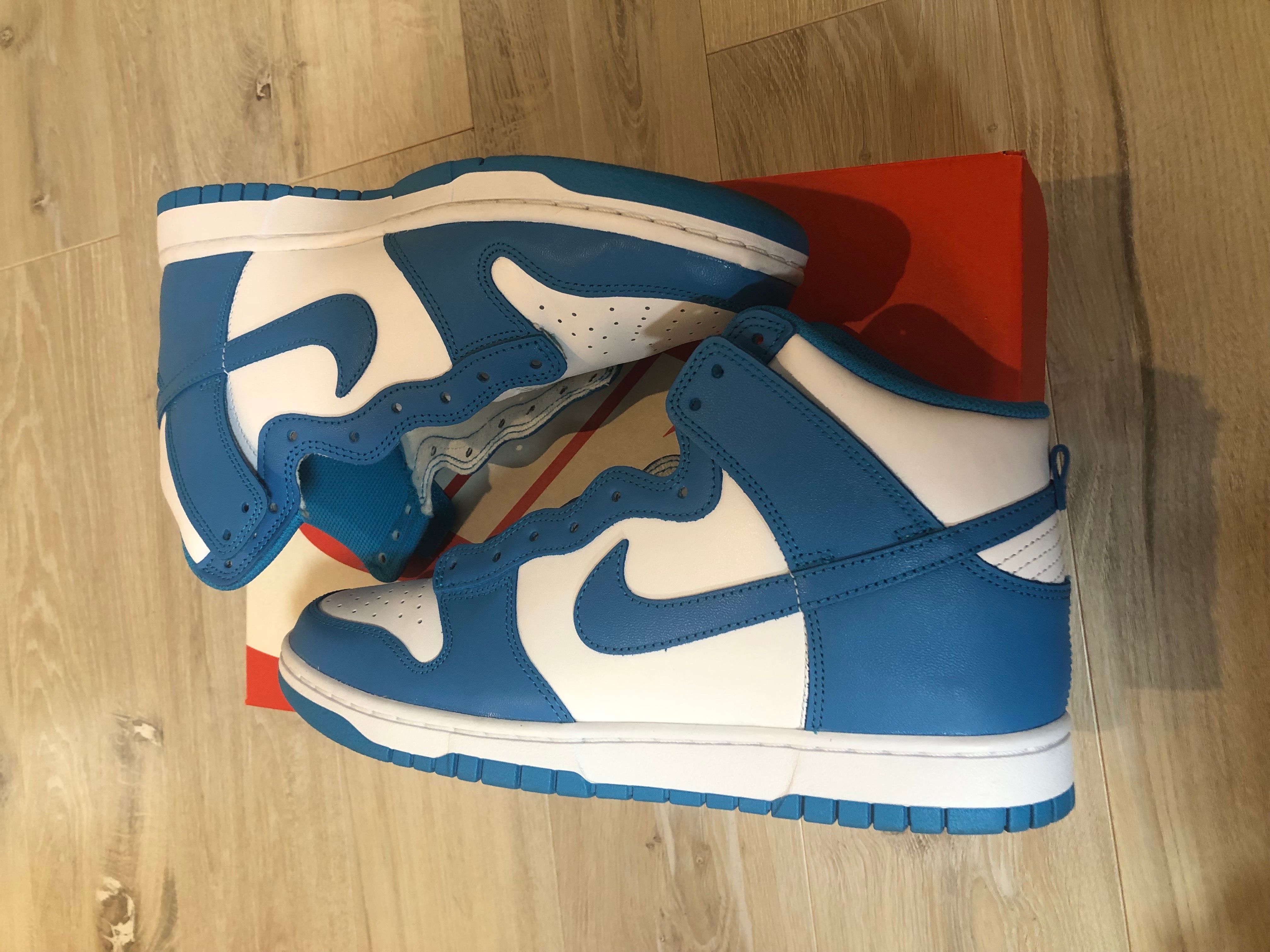 Nike Dunk High "Championship Blue"