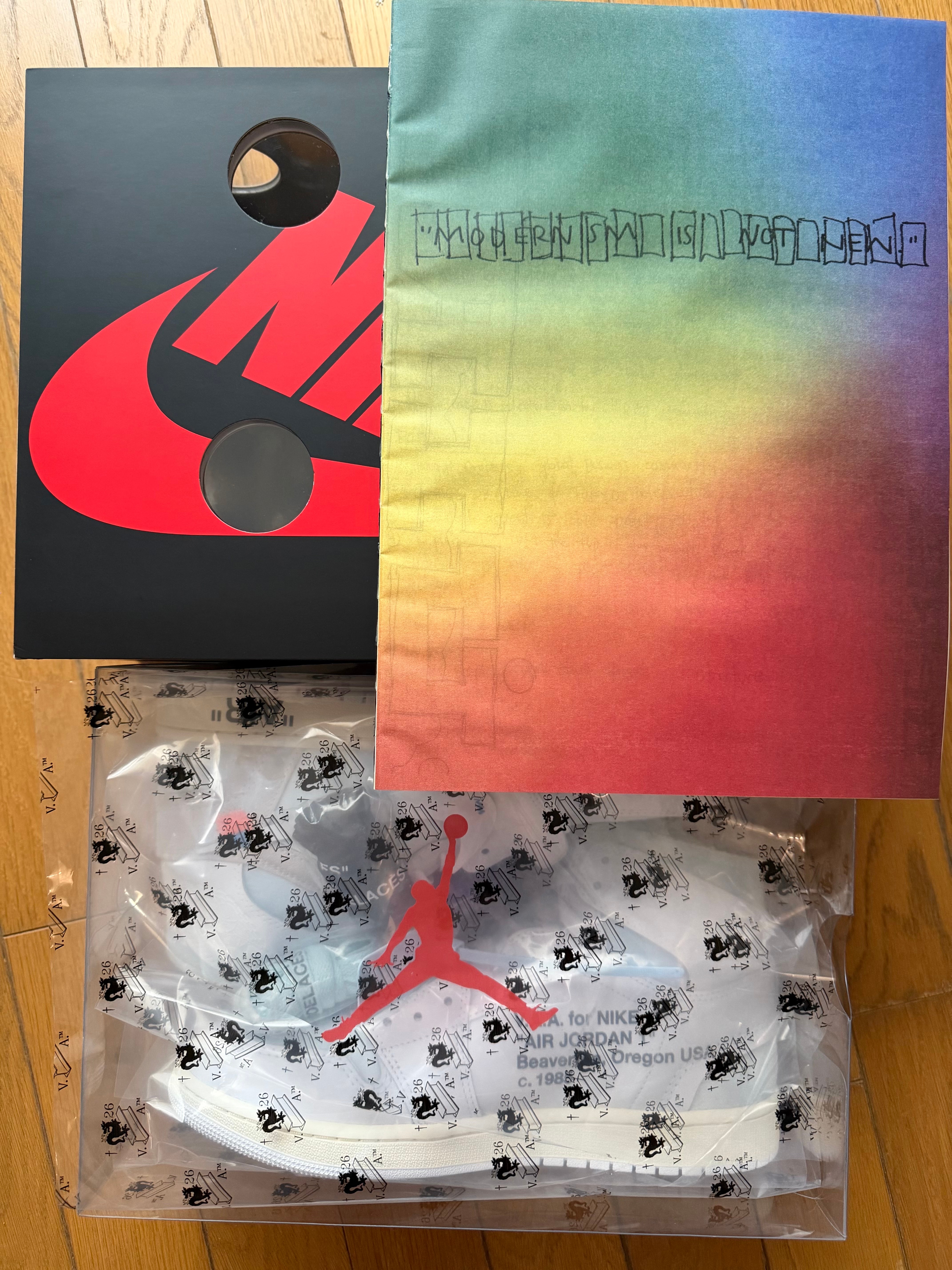 Virgil Abloh Archive (V.A.A.) × Nike Air Jordan 1 Retro High OG "Alaska"