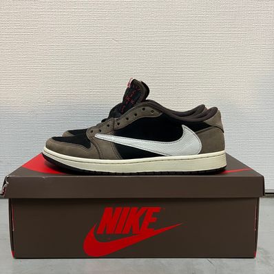 Travis Scott × Nike Air Jordan 1 Low OG SP-T "Black/Dark Mocha"